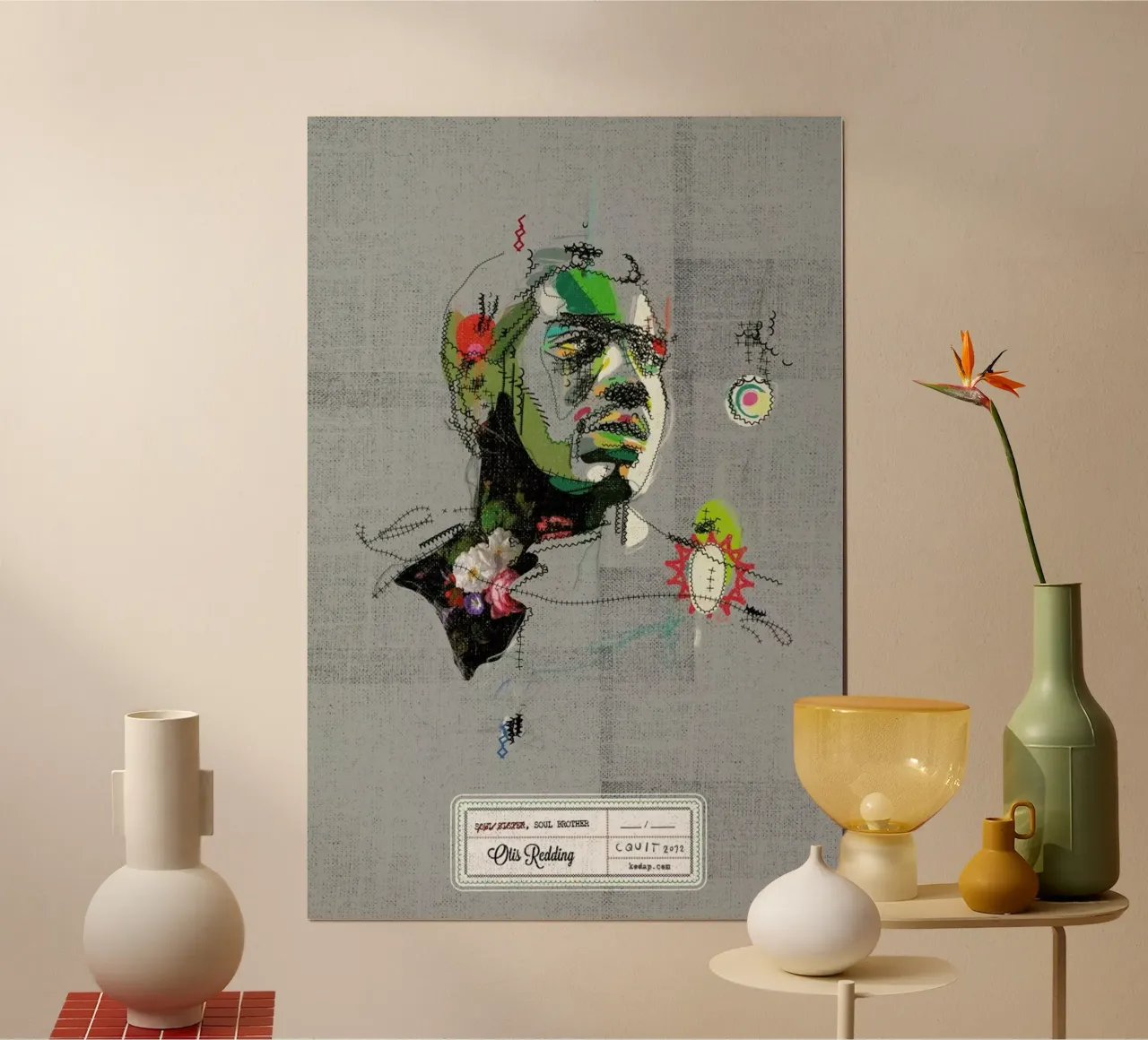 Otis Portrait poster da Carlos Quitério