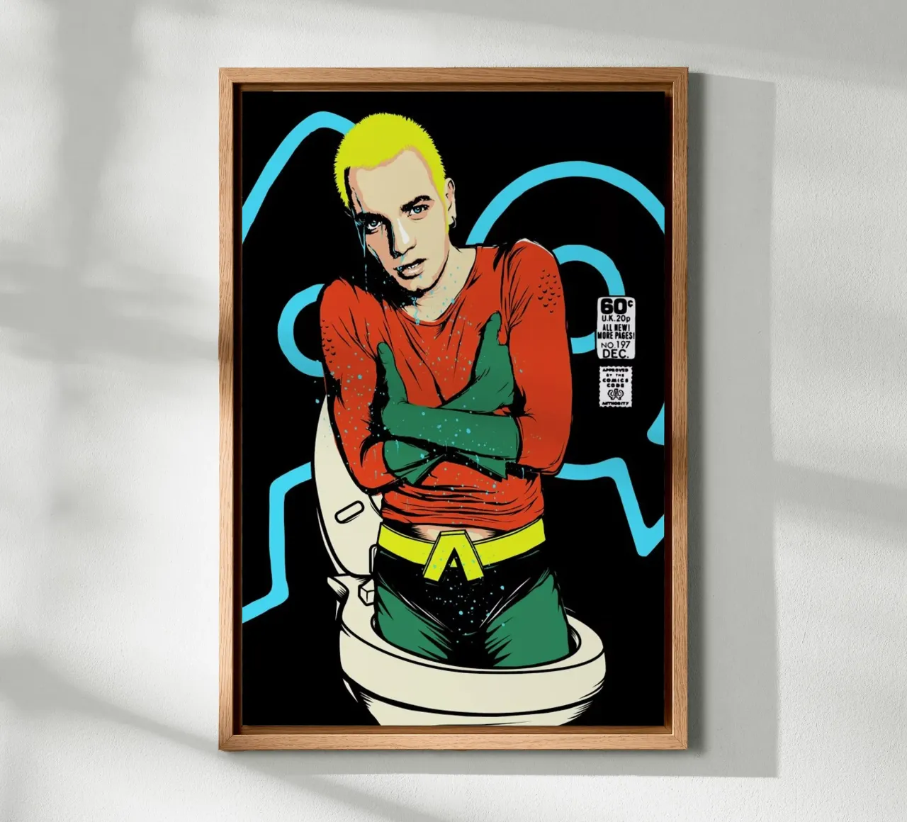 Choose Sea Life tela con Cornice a cassetta da Butcher Billy