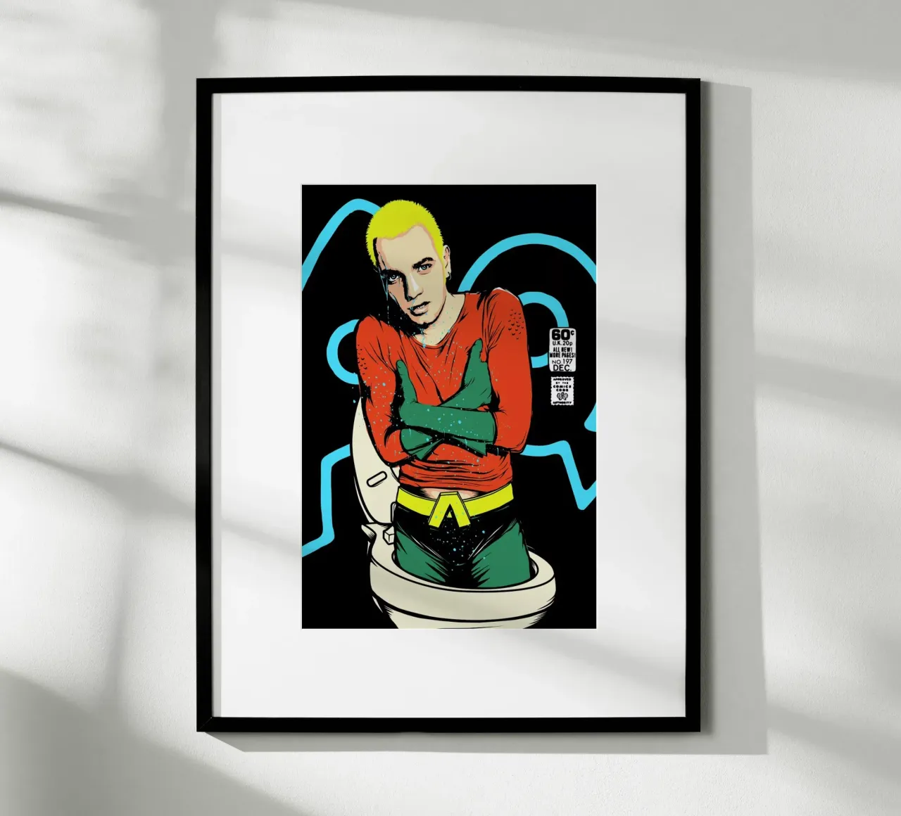 Choose Sea Life poster con telaio in legno da Butcher Billy