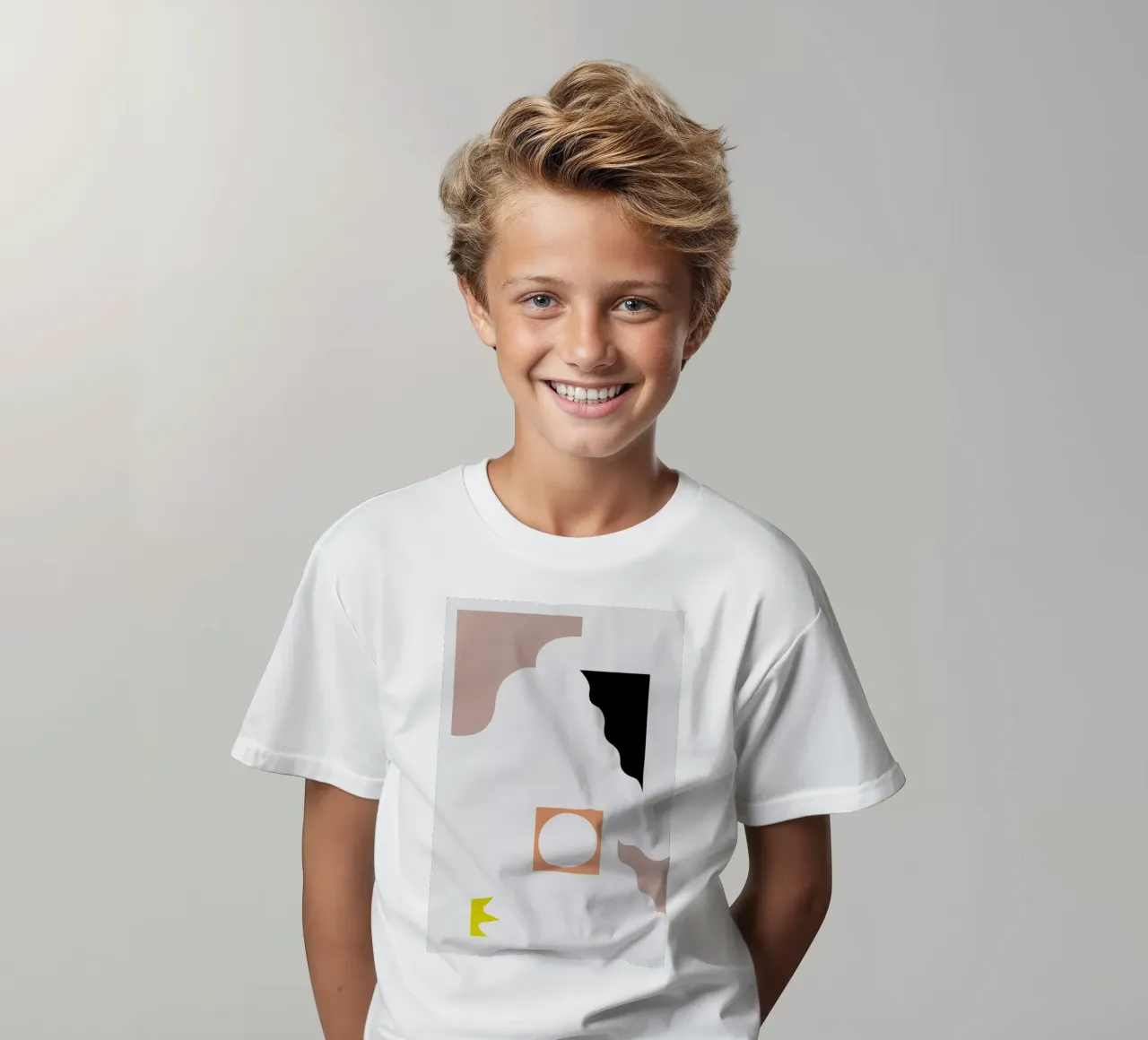 Multi kinder t-shirt van STUDIO LEEMO