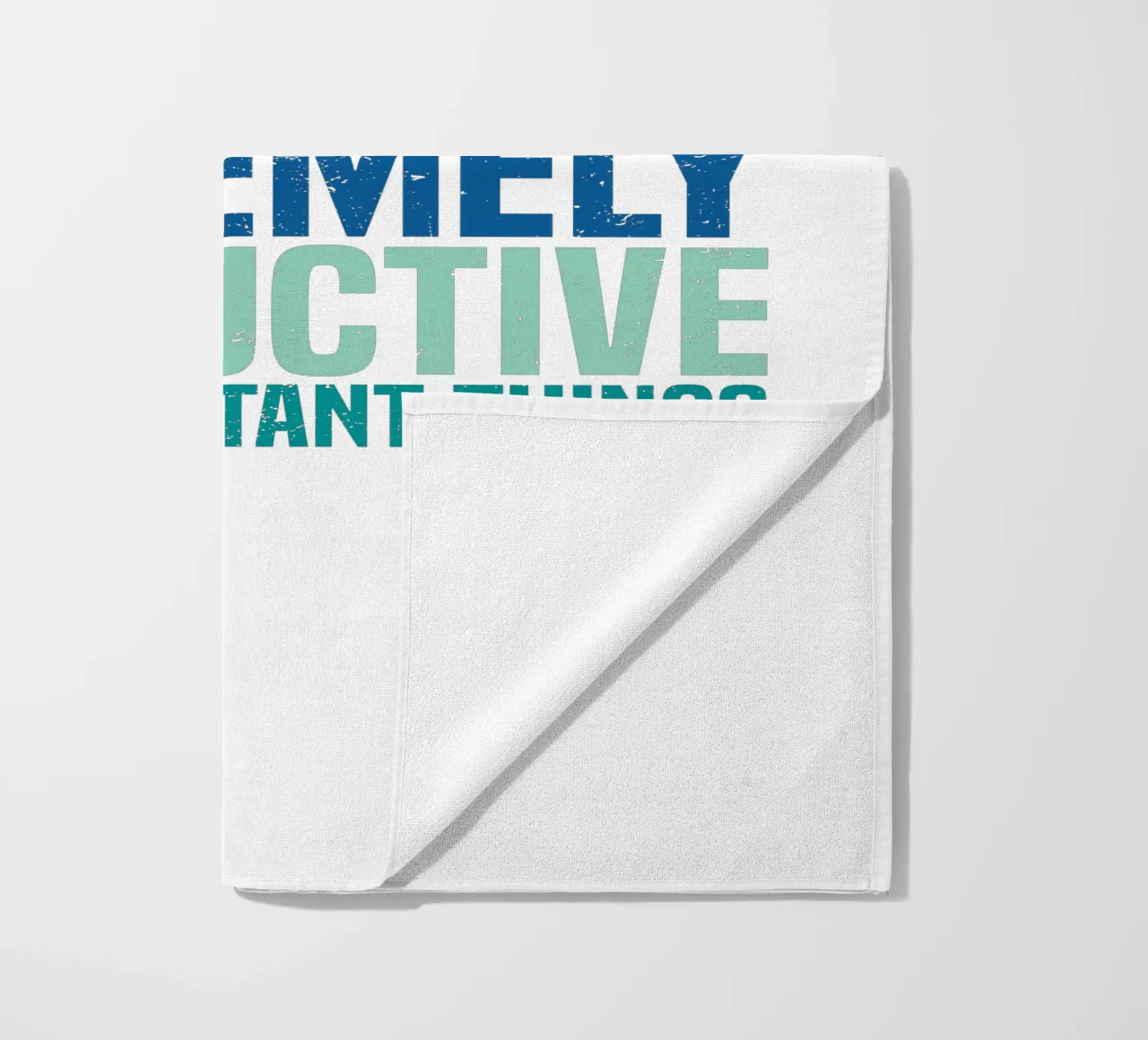 I'M NOT A PROCRASTINATOR, I'M EXTREMELY PRODUCTIVE AT UNIMPO telo mare da edsonramosart