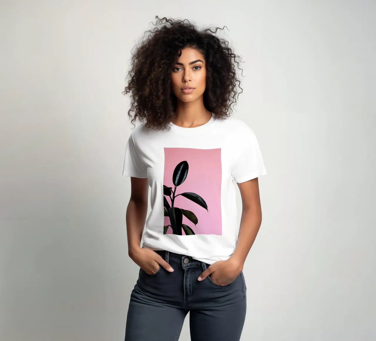 Ficus on Pink by @scottywebb t-shirt da EyeEm Mobile GmbH