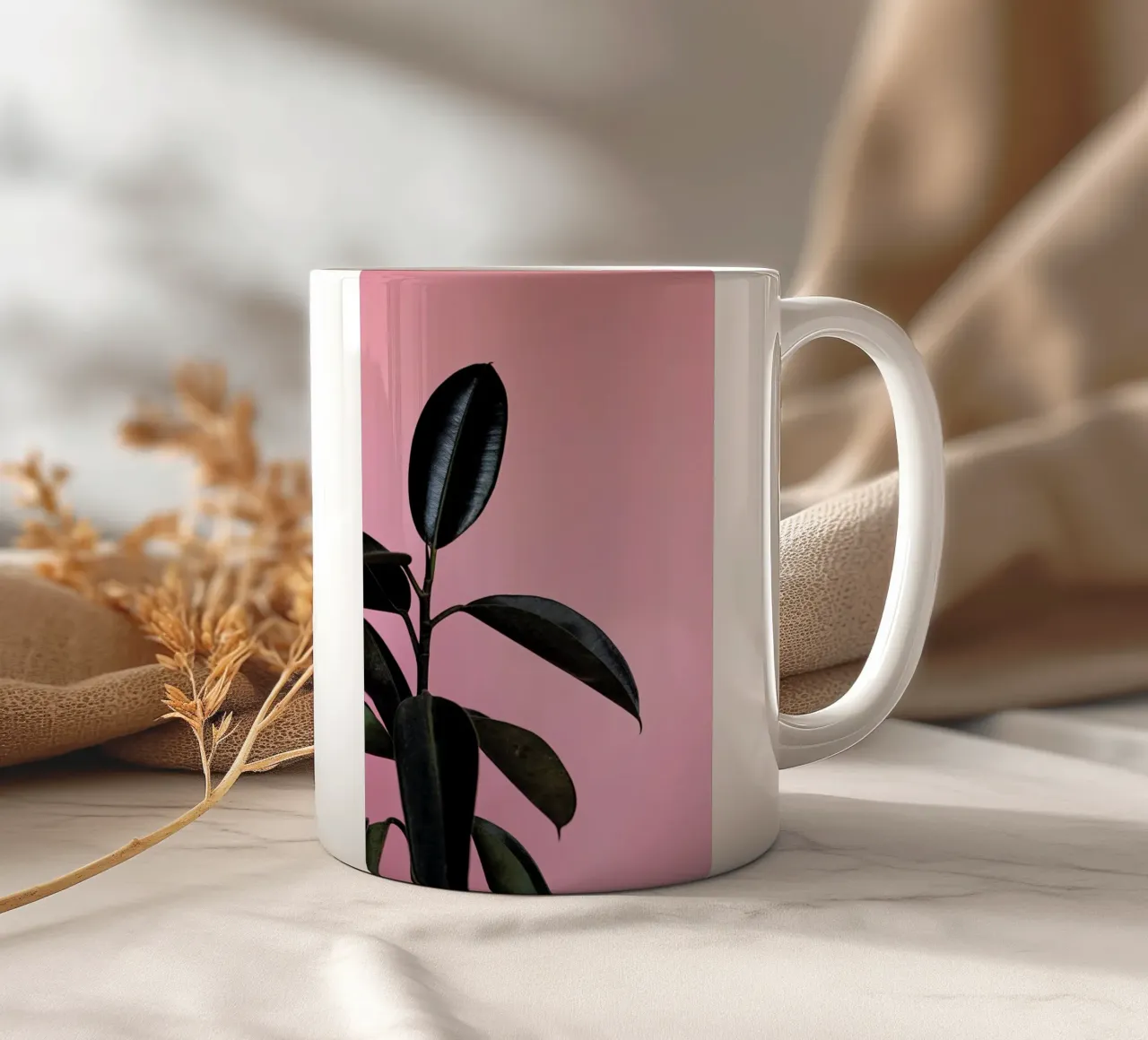 Ficus on Pink by @scottywebb tazza in ceramica da EyeEm Mobile GmbH