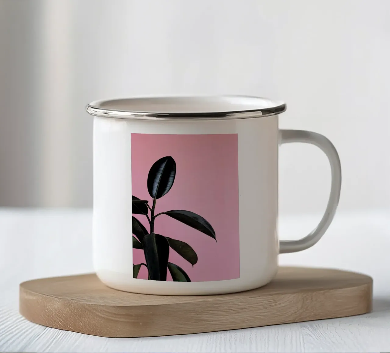 Ficus on Pink by @scottywebb tazza in smalto da EyeEm Mobile GmbH