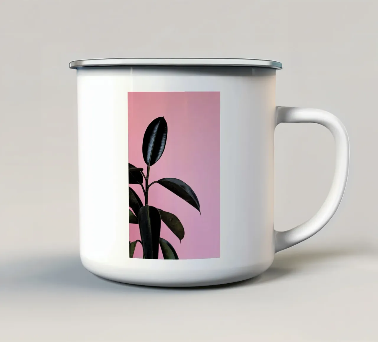 Ficus on Pink by @scottywebb tazza in smalto da EyeEm Mobile GmbH