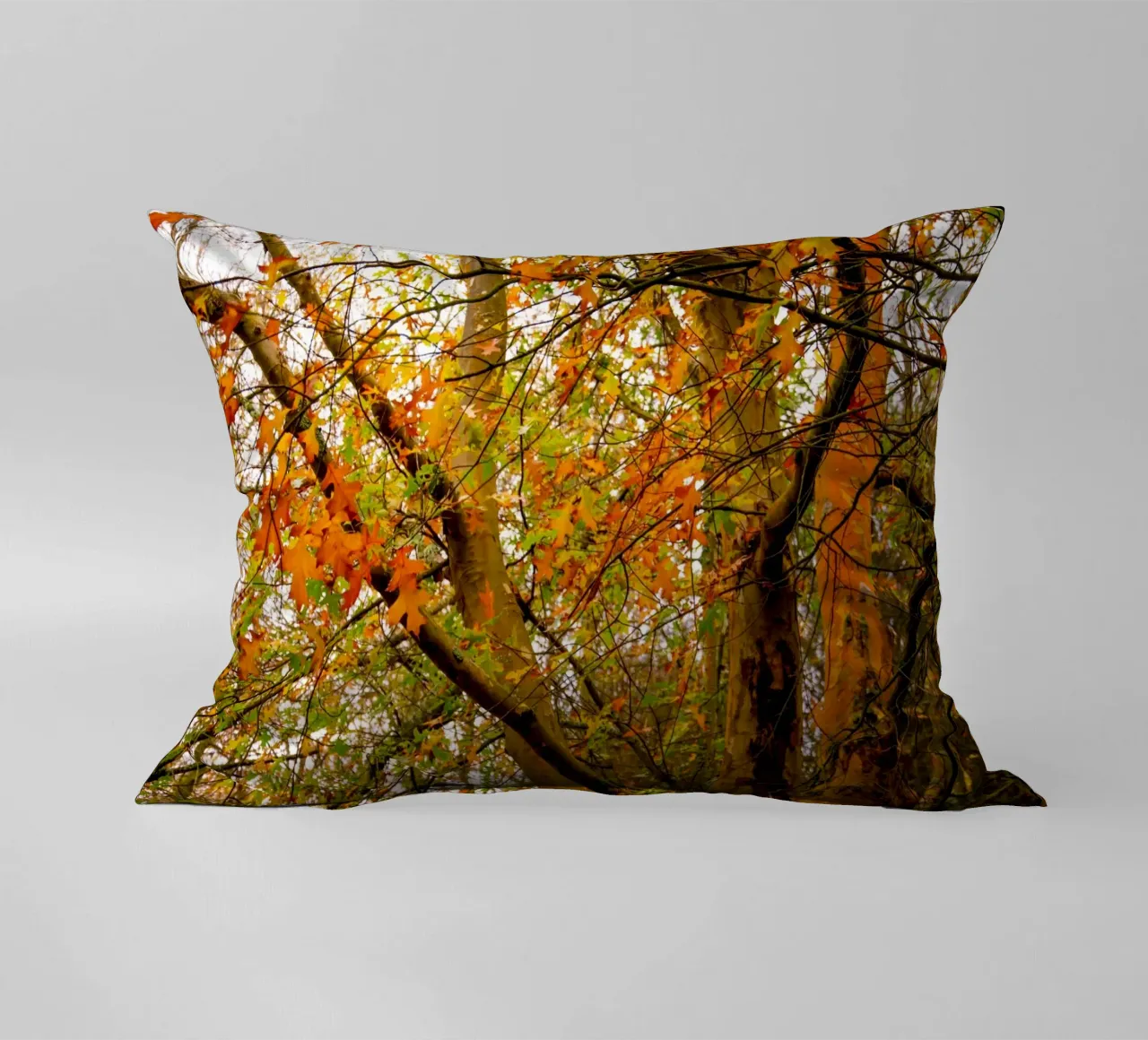 Autunno giallo e arancione cuscino da Teresa André