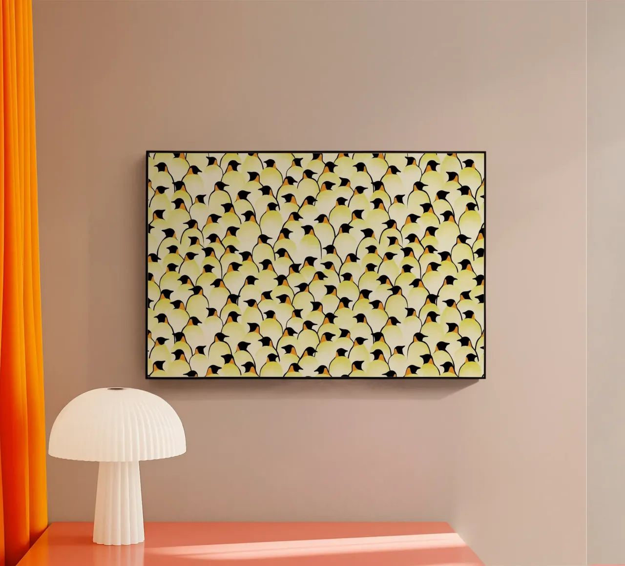 Penguins plexiglass da Florent Bodart