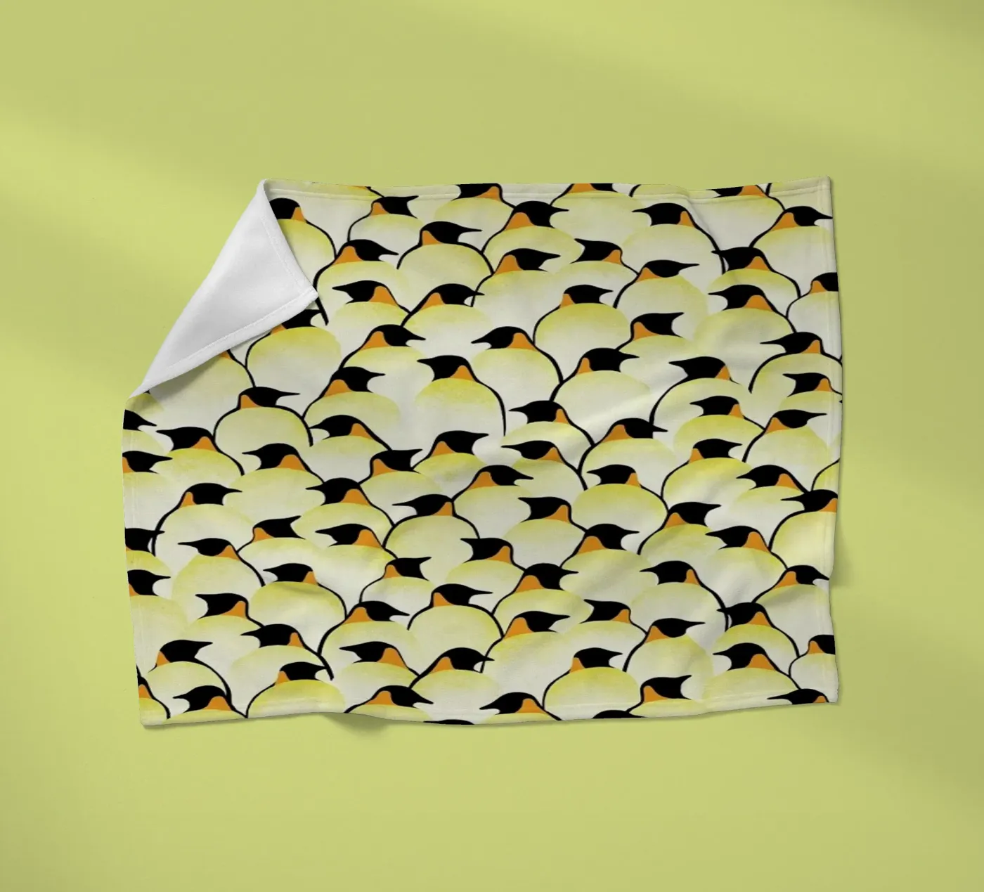 Penguins Fleecedecke von Florent Bodart