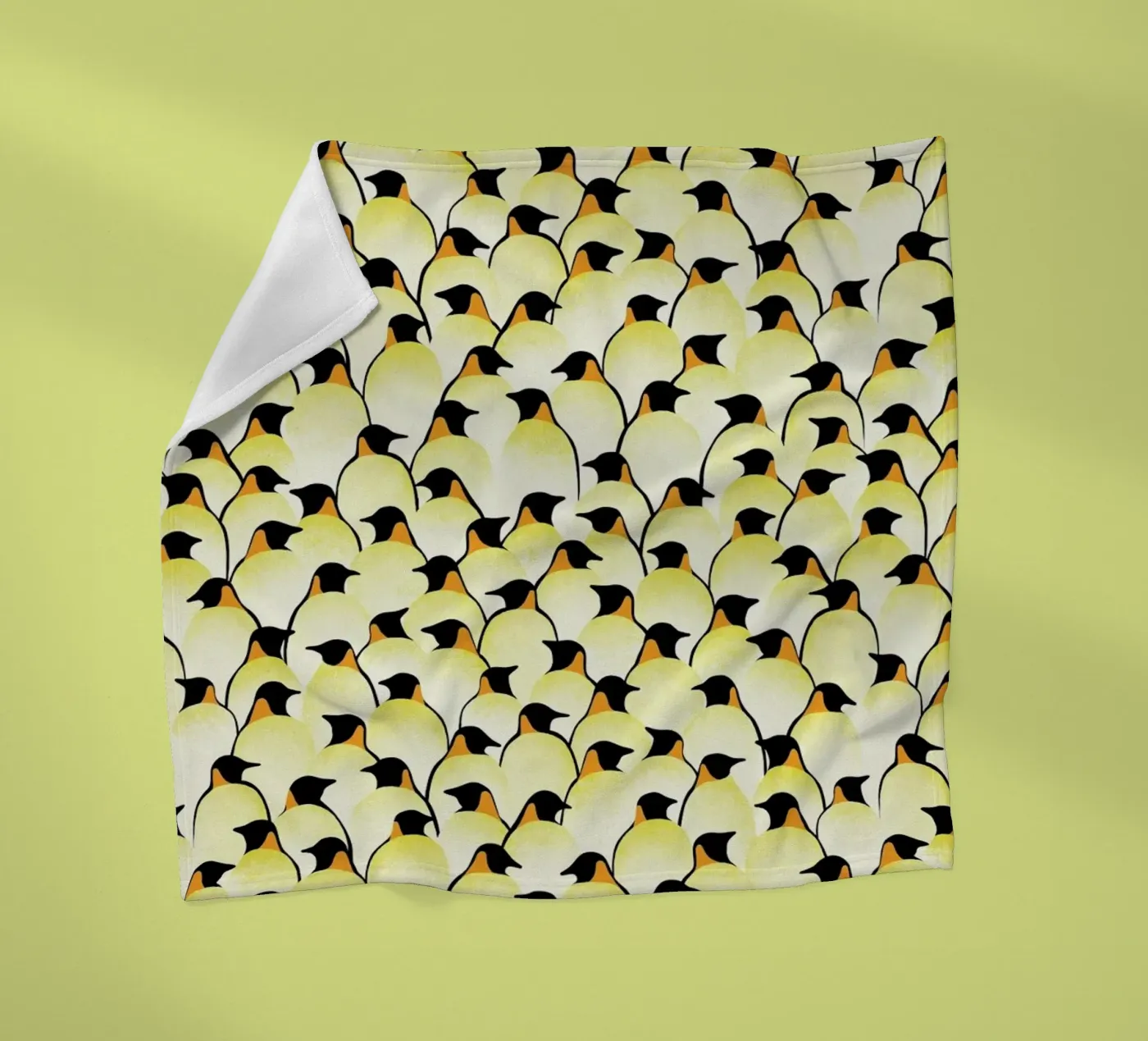 Penguins Fleecedecke von Florent Bodart