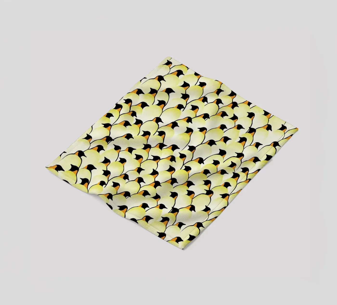 Penguins Fleecedecke von Florent Bodart