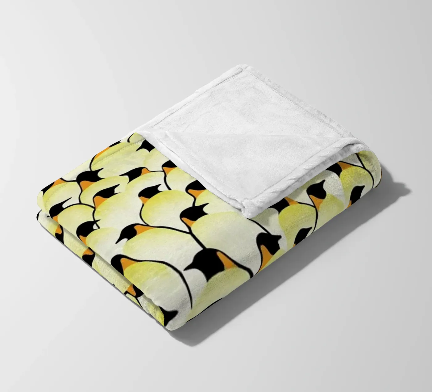 Penguins Fleecedecke von Florent Bodart