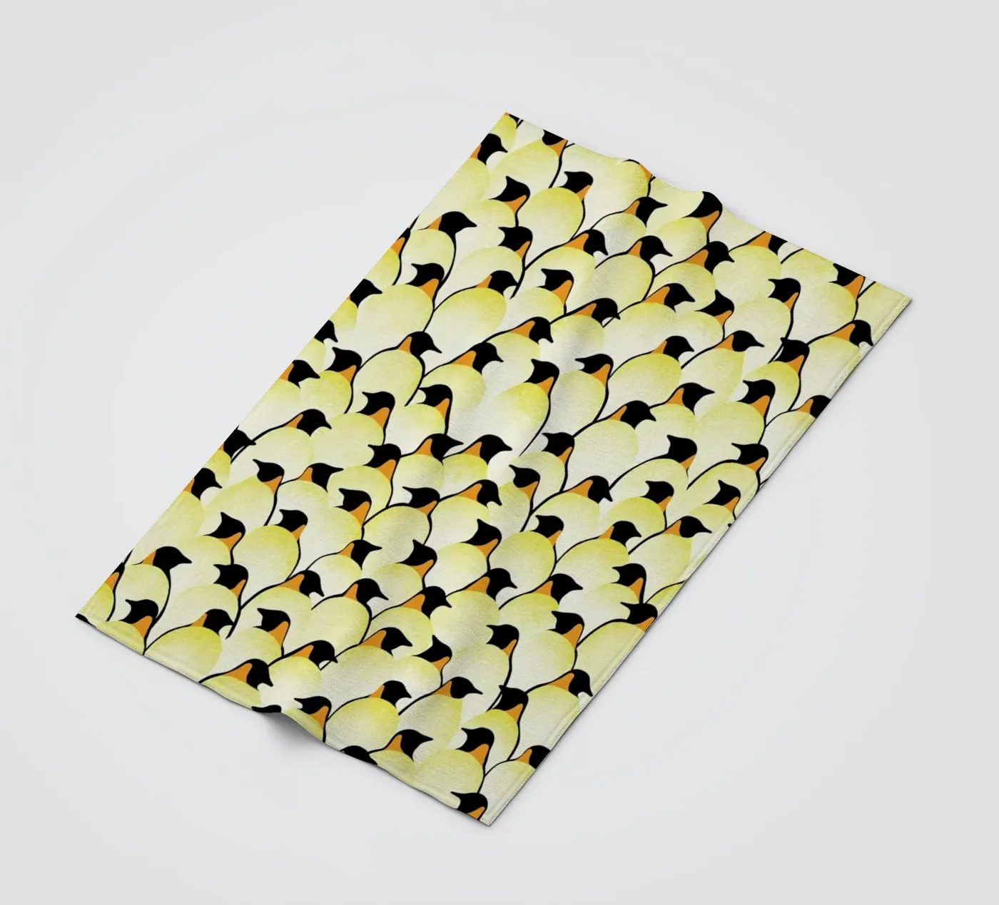 Penguins Fleecedecke von Florent Bodart