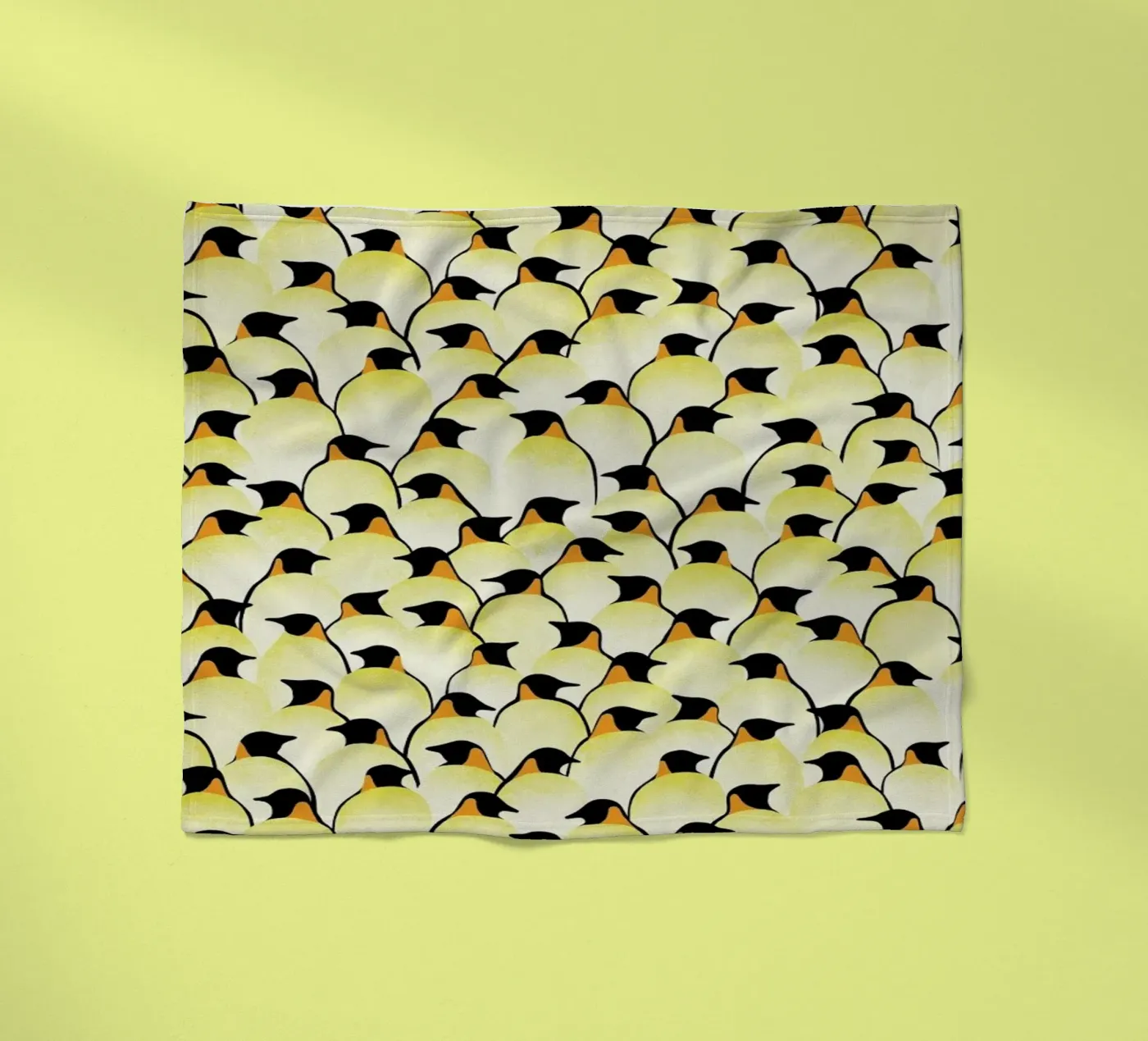 Penguins Fleecedecke von Florent Bodart