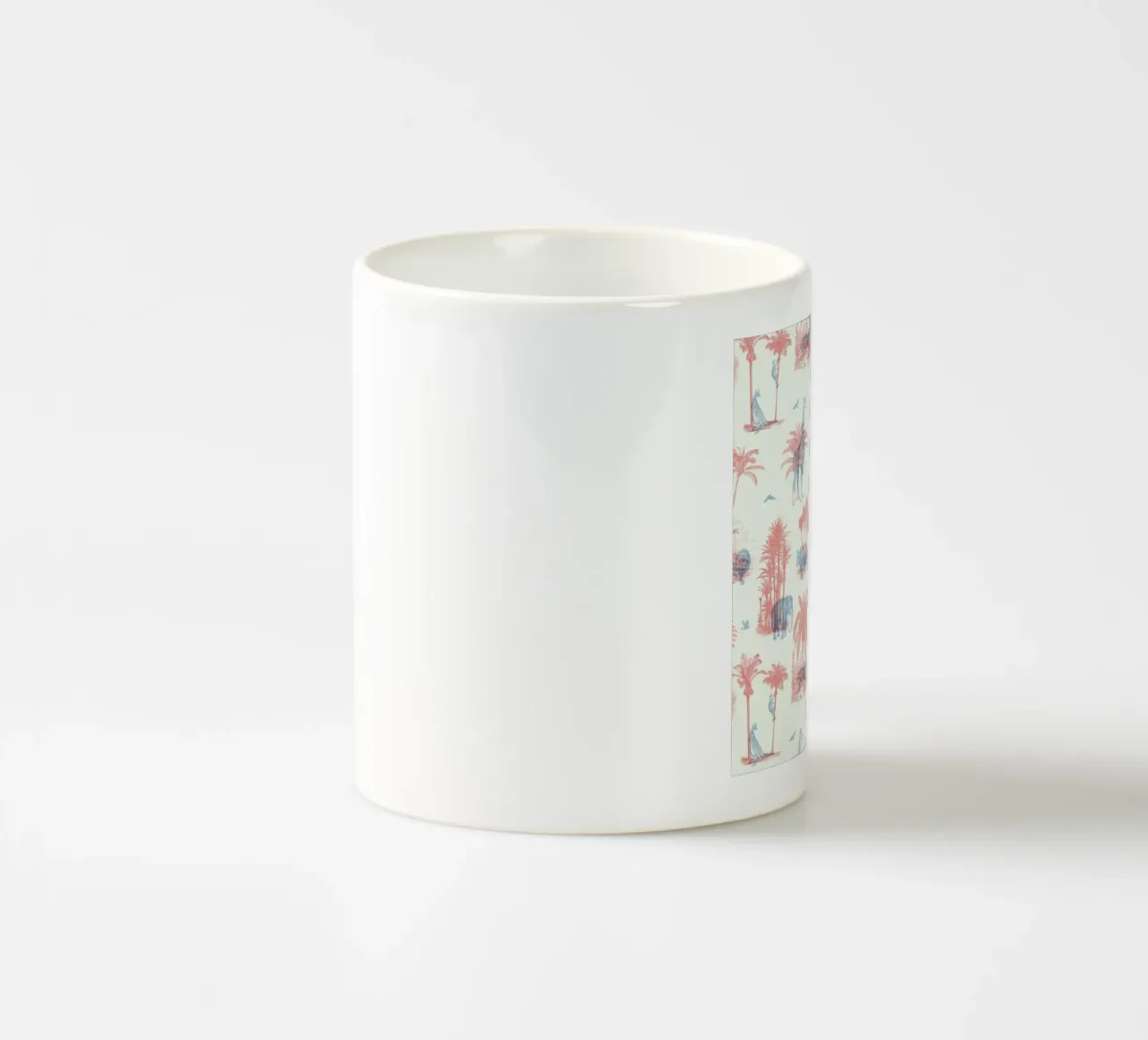 Where They Belong Keramik Tasse von Florent Bodart