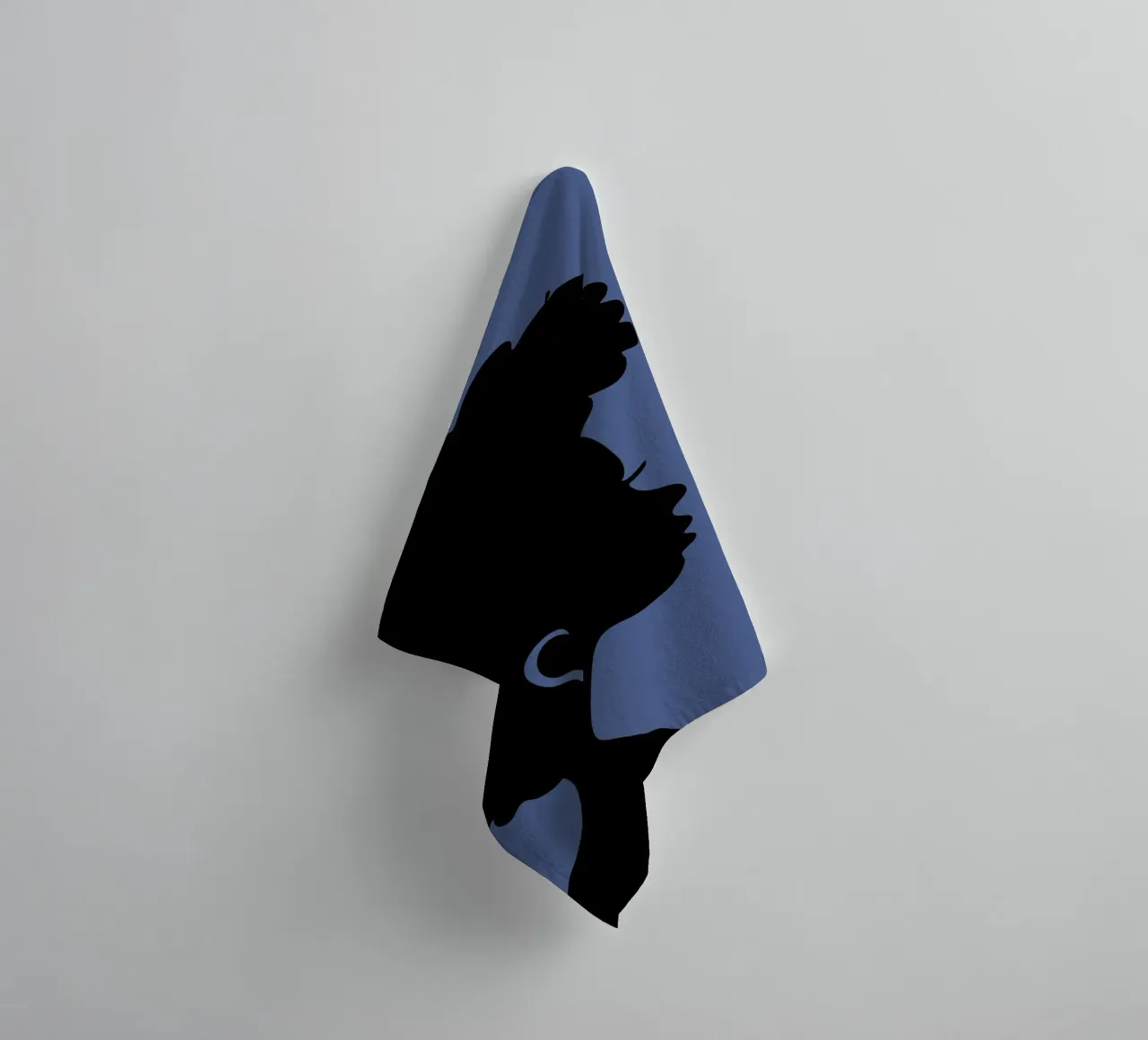 Earring Silhouette asciugamano da bagno da LisaArtes