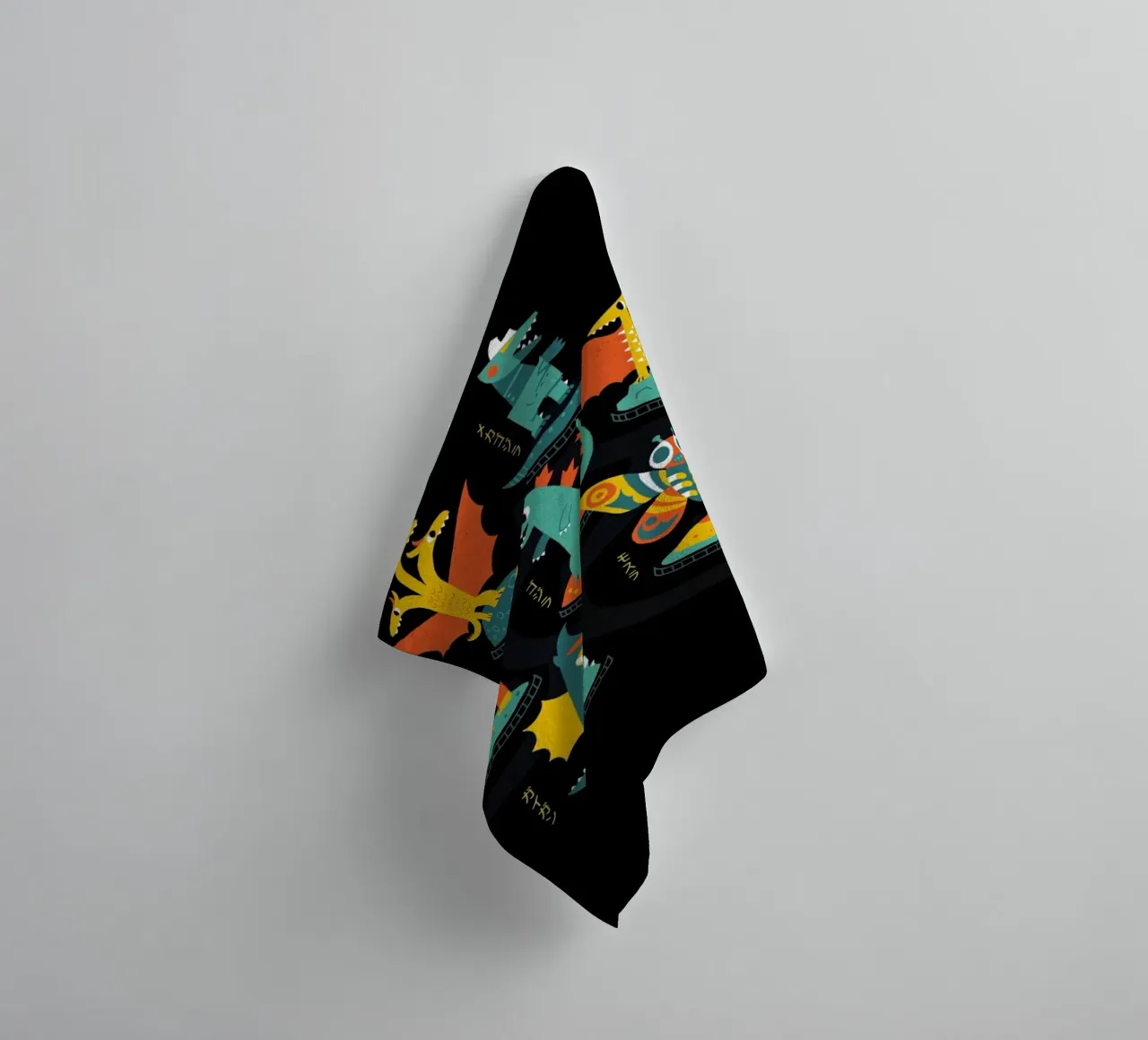 Tokyo Zoo towel by DinoMike