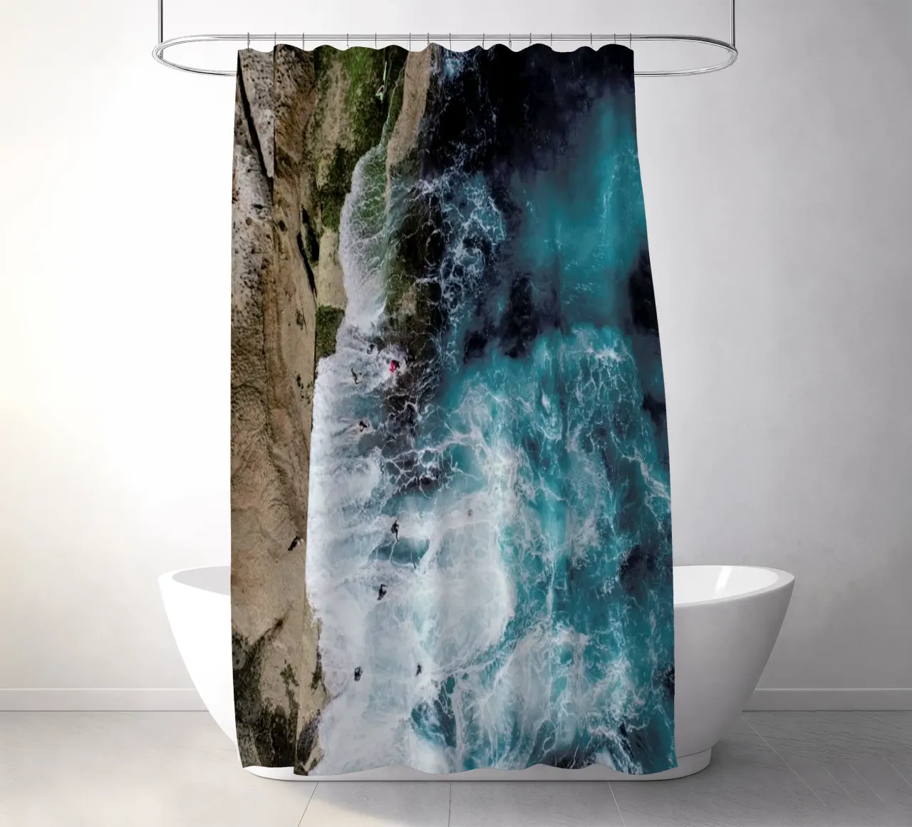 Beauty by @itchbanxstock shower curtain by EyeEm Mobile GmbH