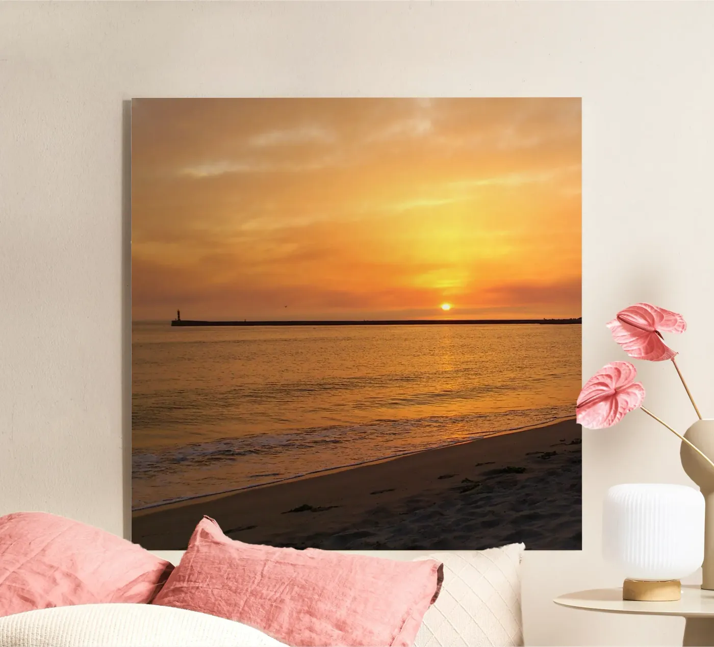 Tramonto caldo plexiglass da Teresa André