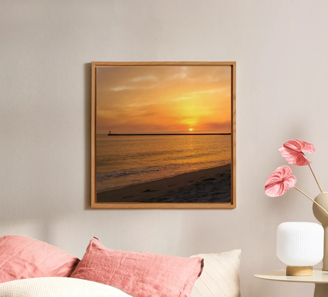 Warm sunset forex plate by Teresa André