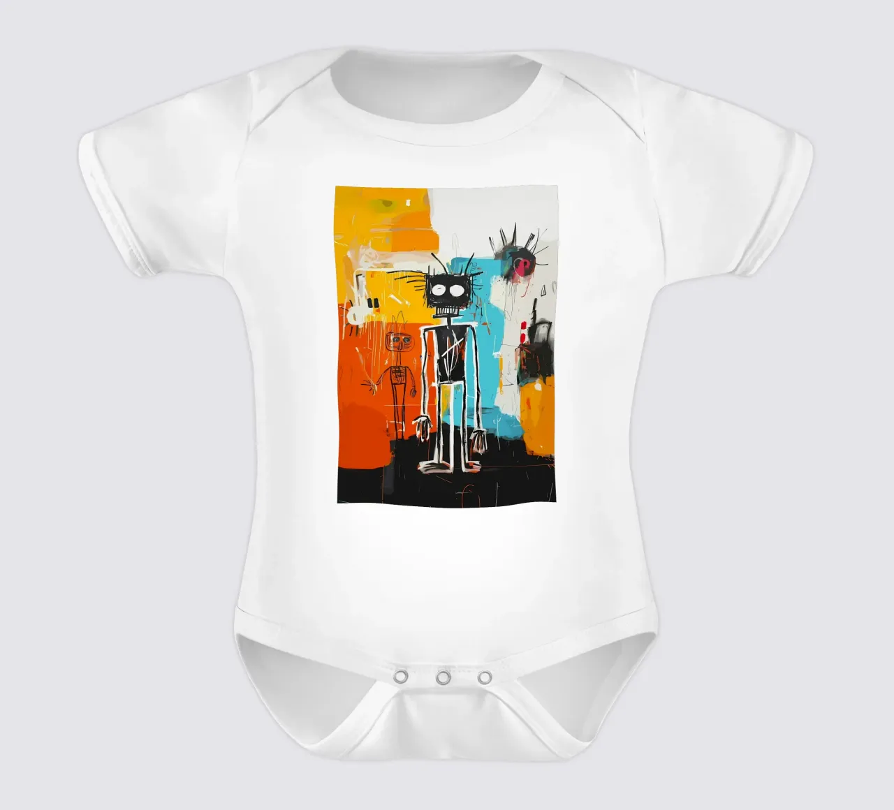 Figure introverse ed estroverse body neonato maniche corte da Caeson