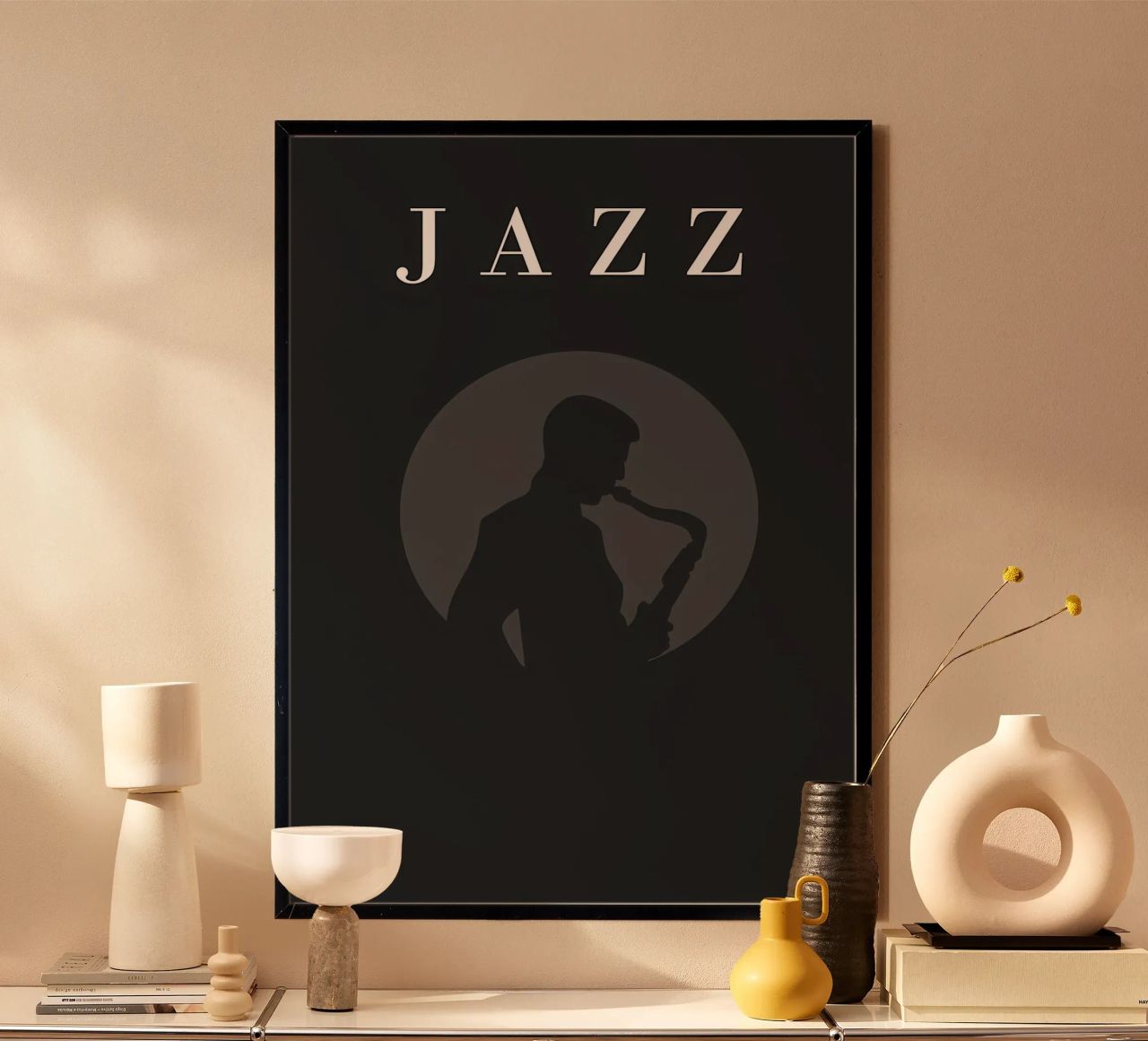 saxophon 7 Poster von Book