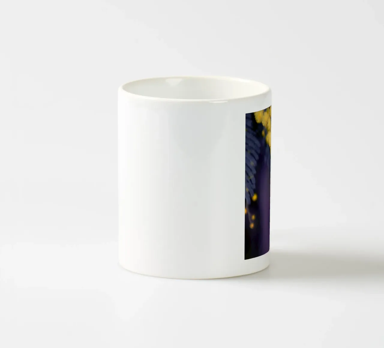 Fiore di mimosa di notte tazza in ceramica da Teresa André