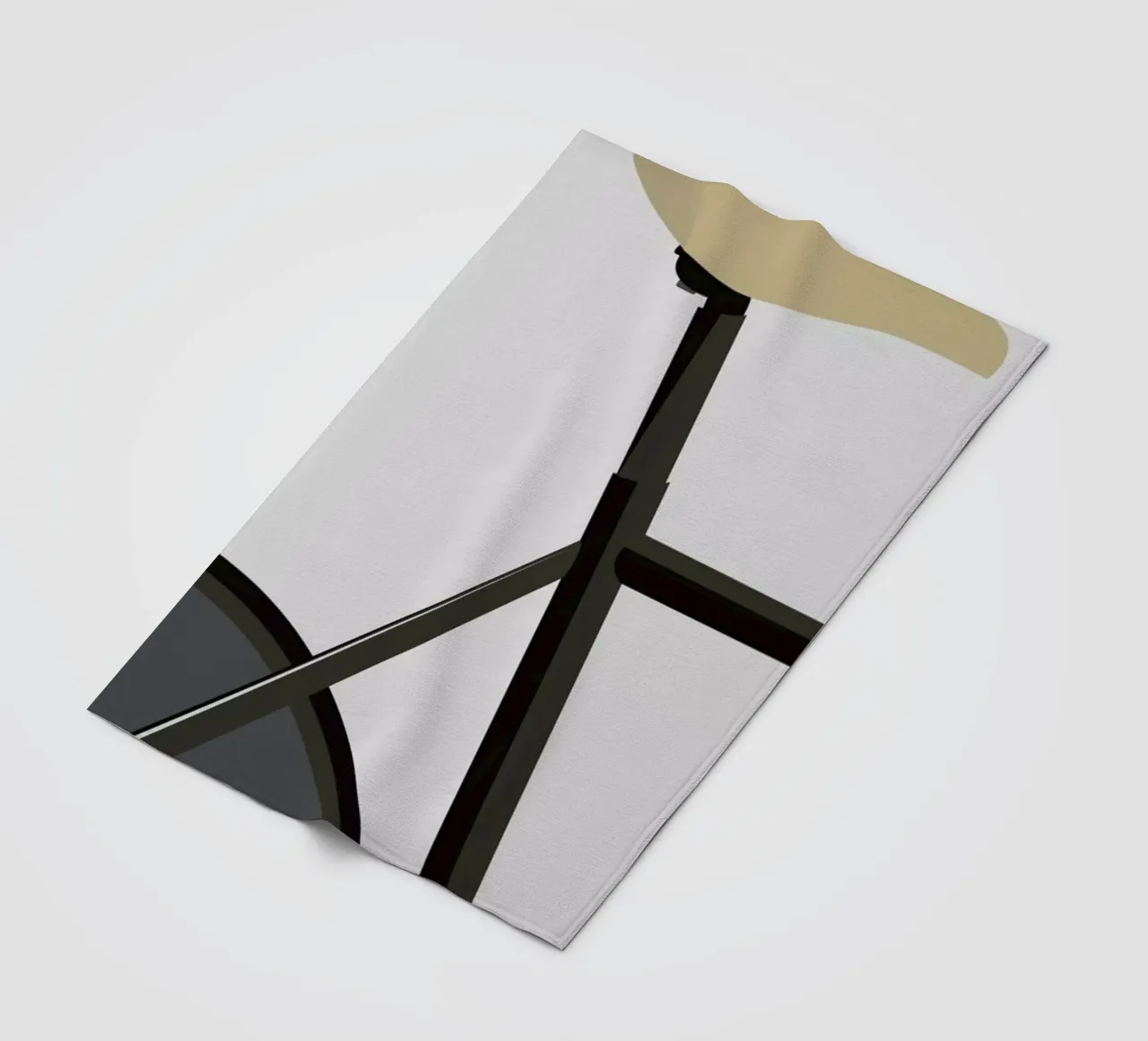 Banecykling fleece blanket by Swen Swensøn