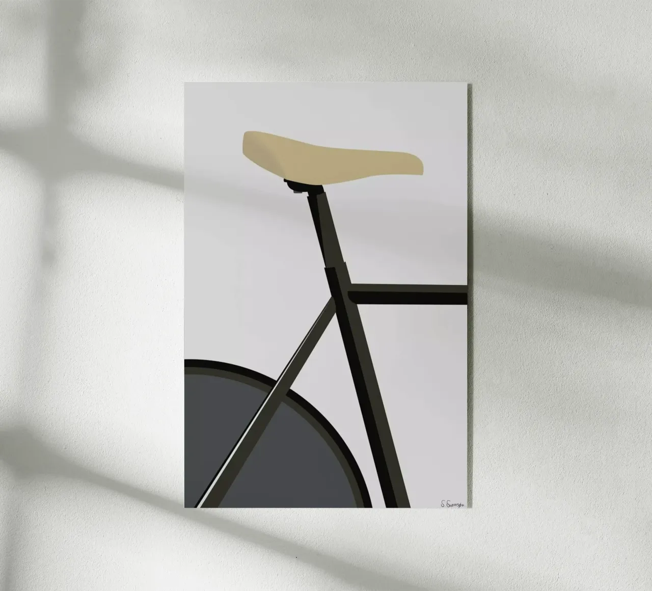 Banecykling plexiglass da Swen Swensøn