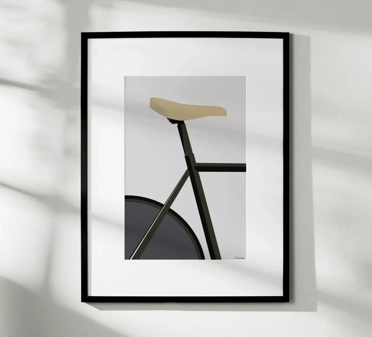 Banecykling poster da Swen Swensøn