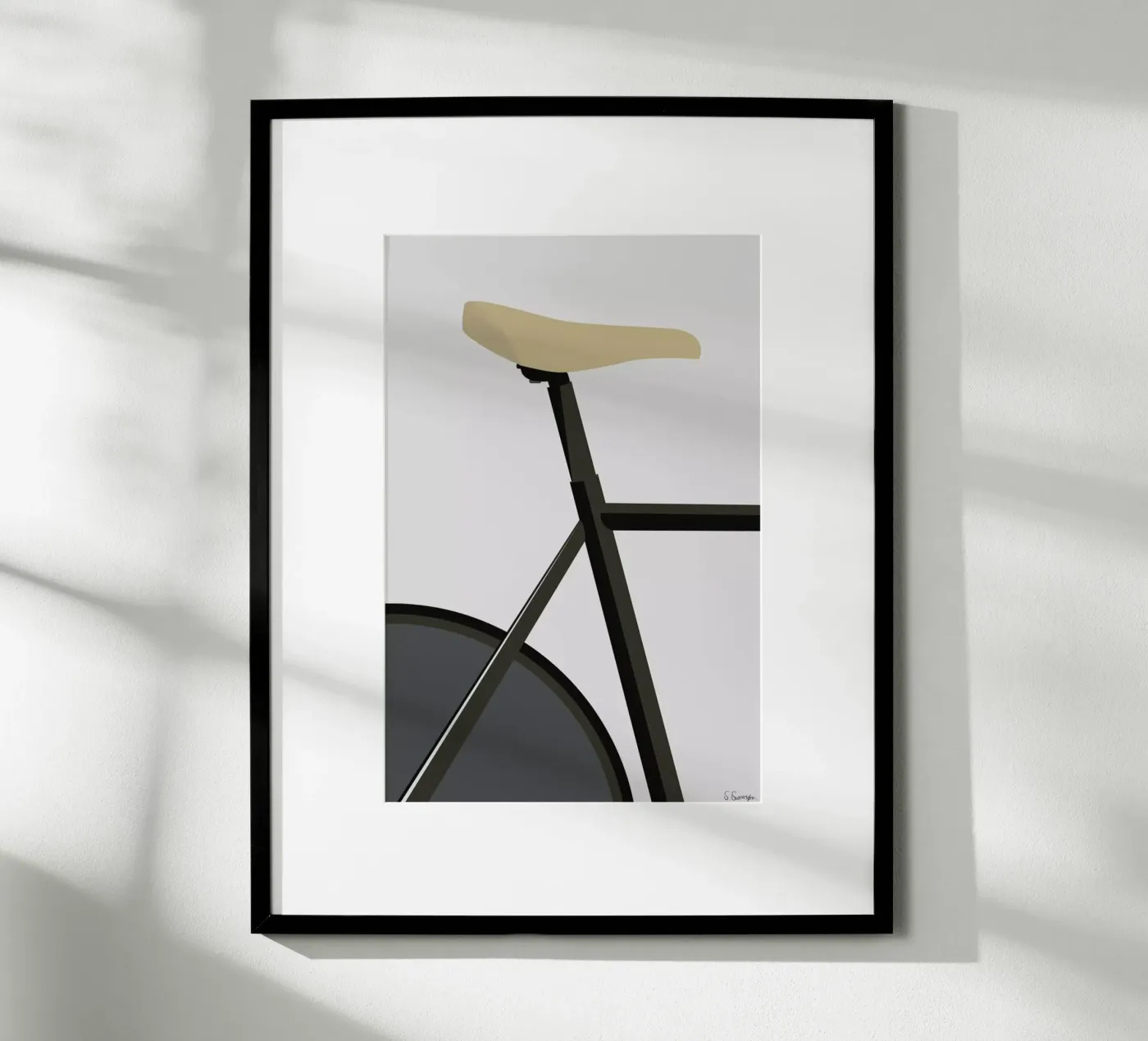 Banecykling poster da Swen Swensøn