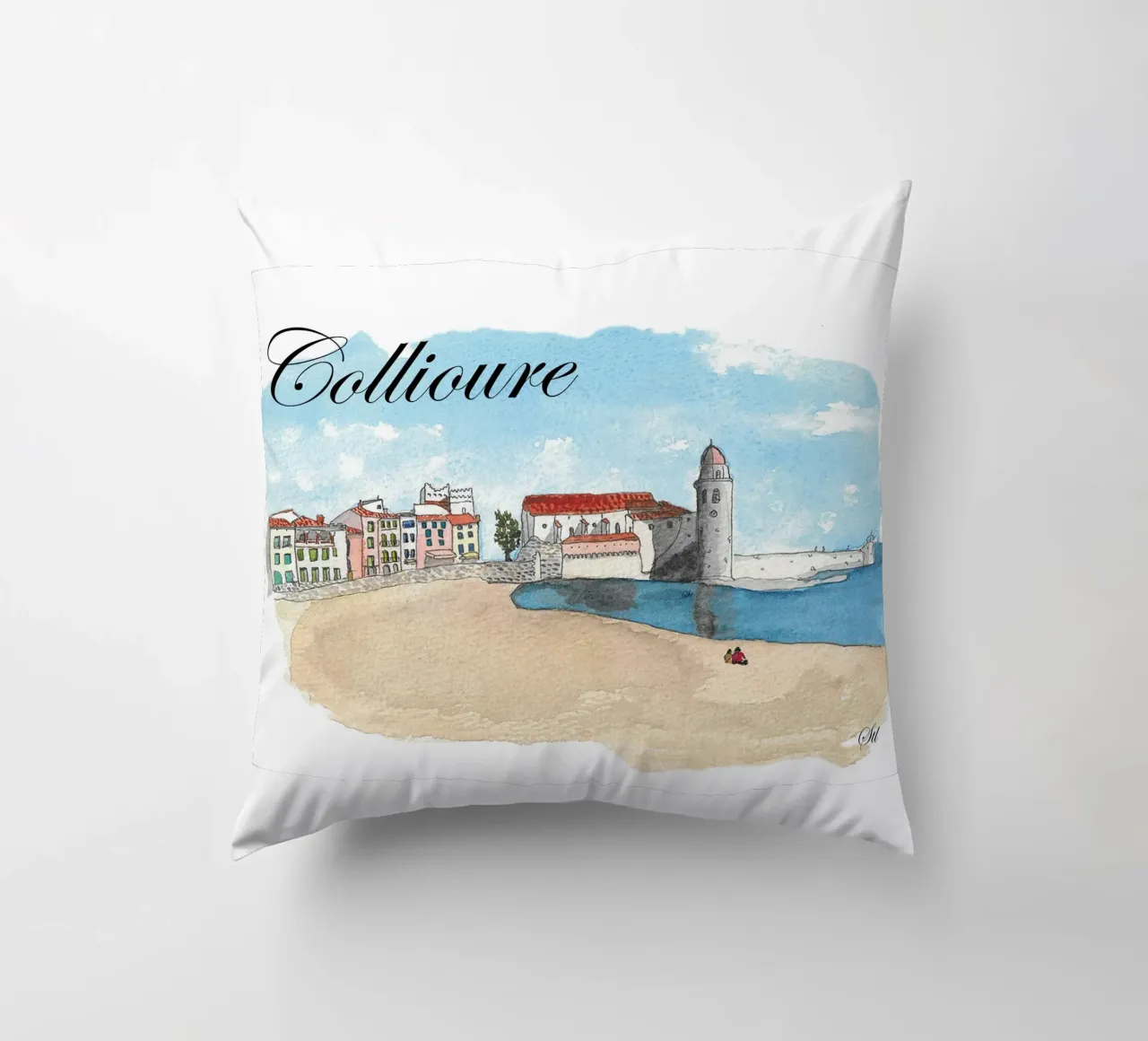 Pays Catalan Collioure cuscino da estelle