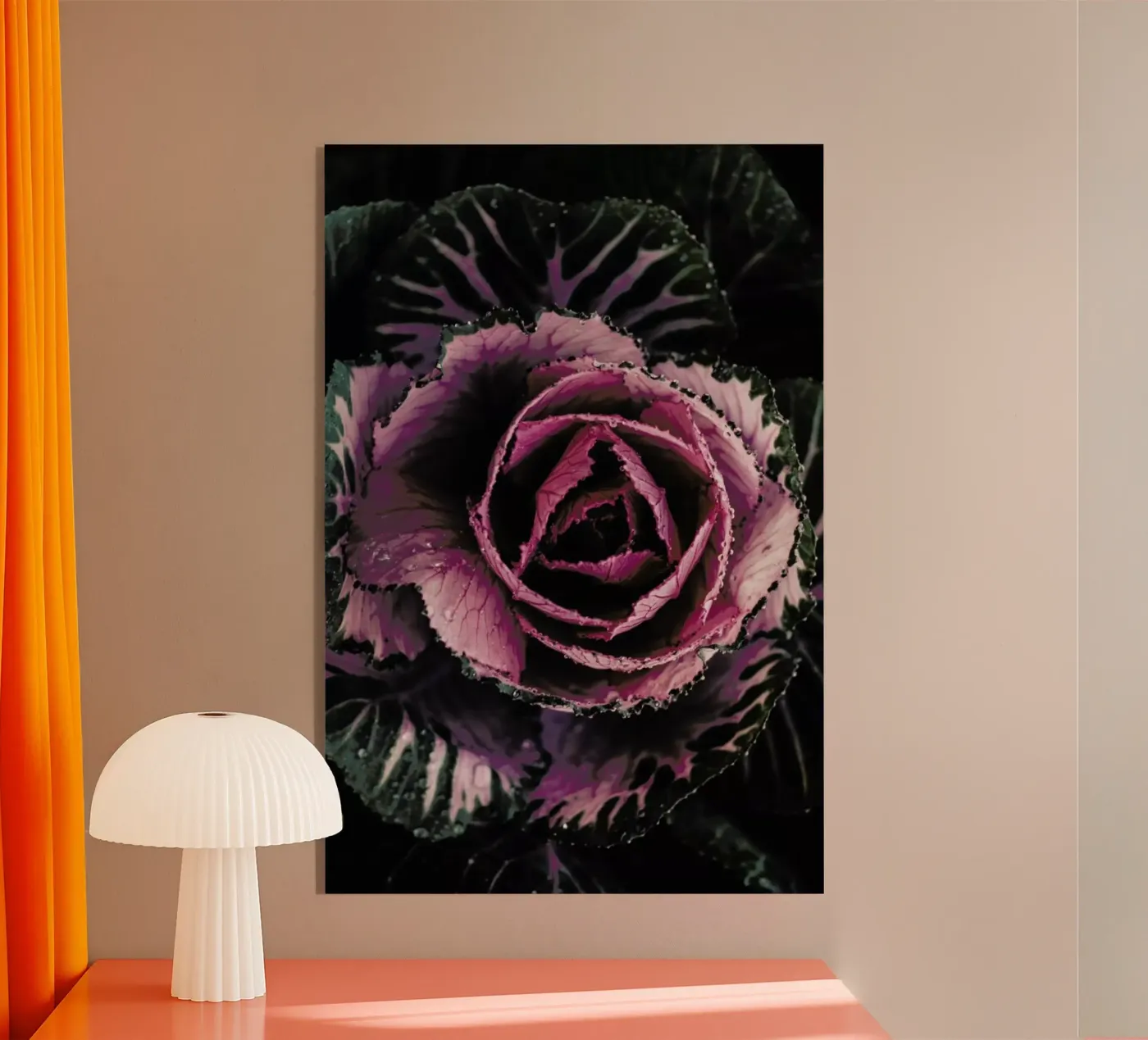 Pink Rosette plexiglas de Ingrid Beddoes