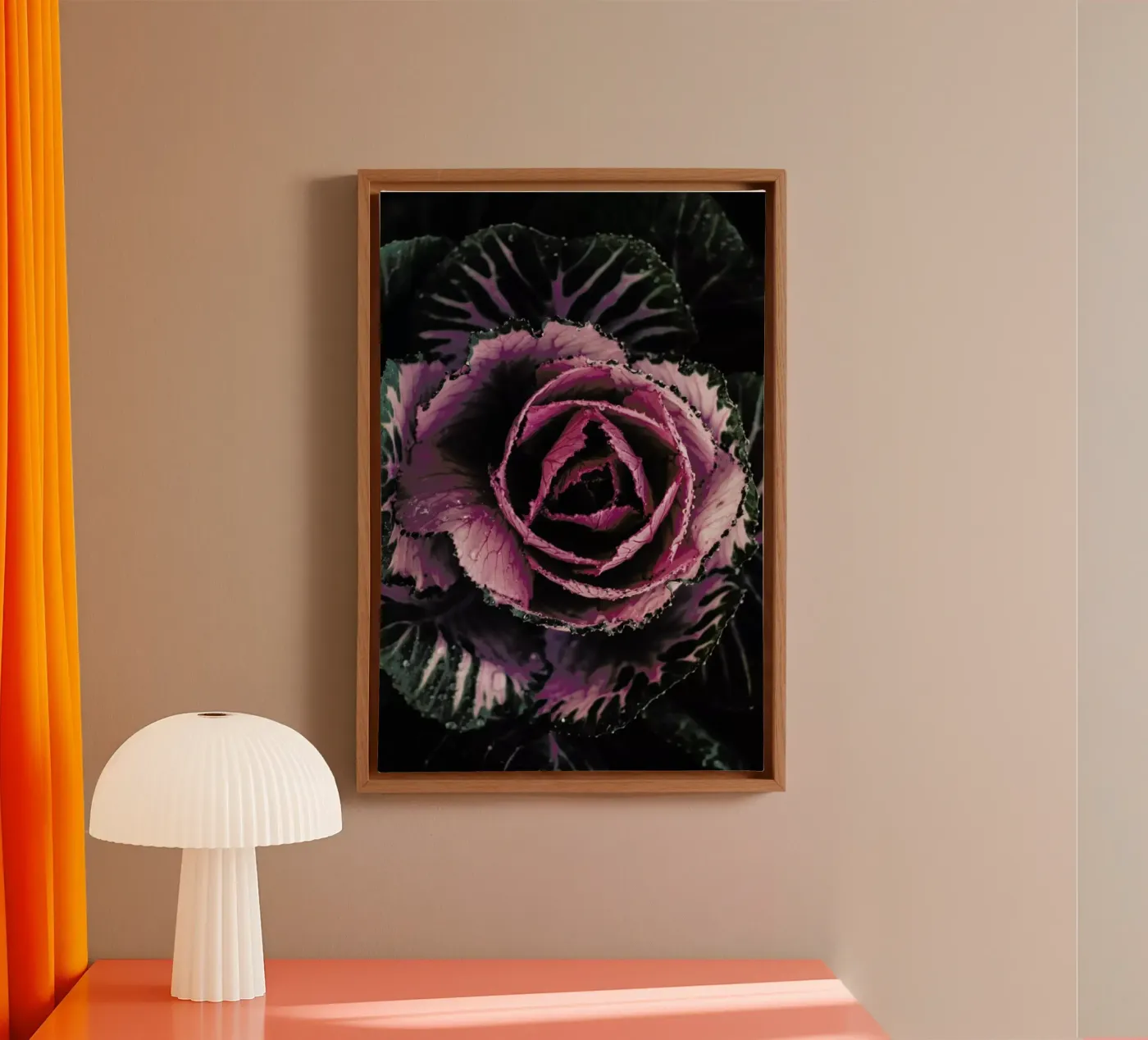 Pink Rosette tela da Ingrid Beddoes
