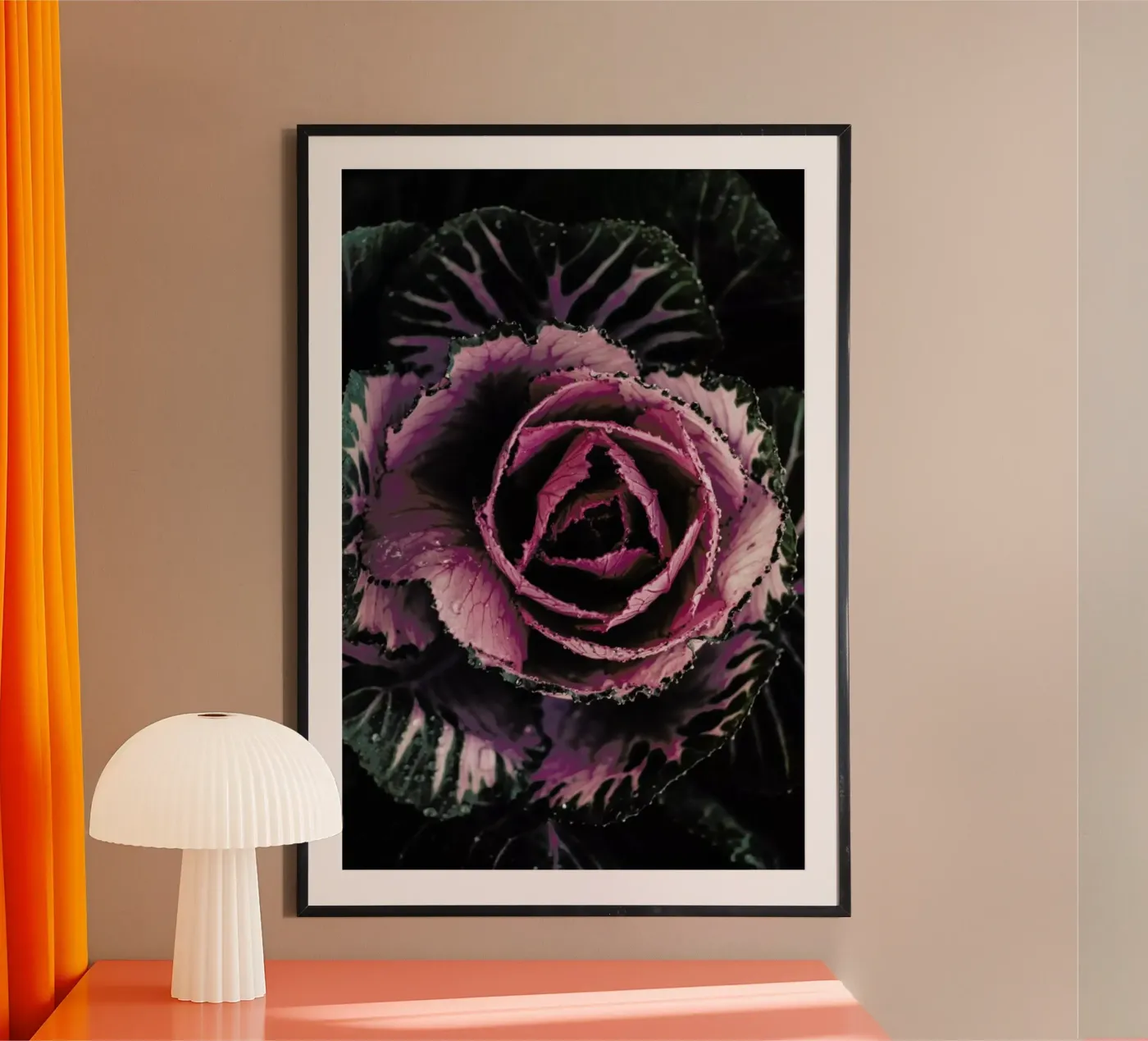 Pink Rosette poster de Ingrid Beddoes