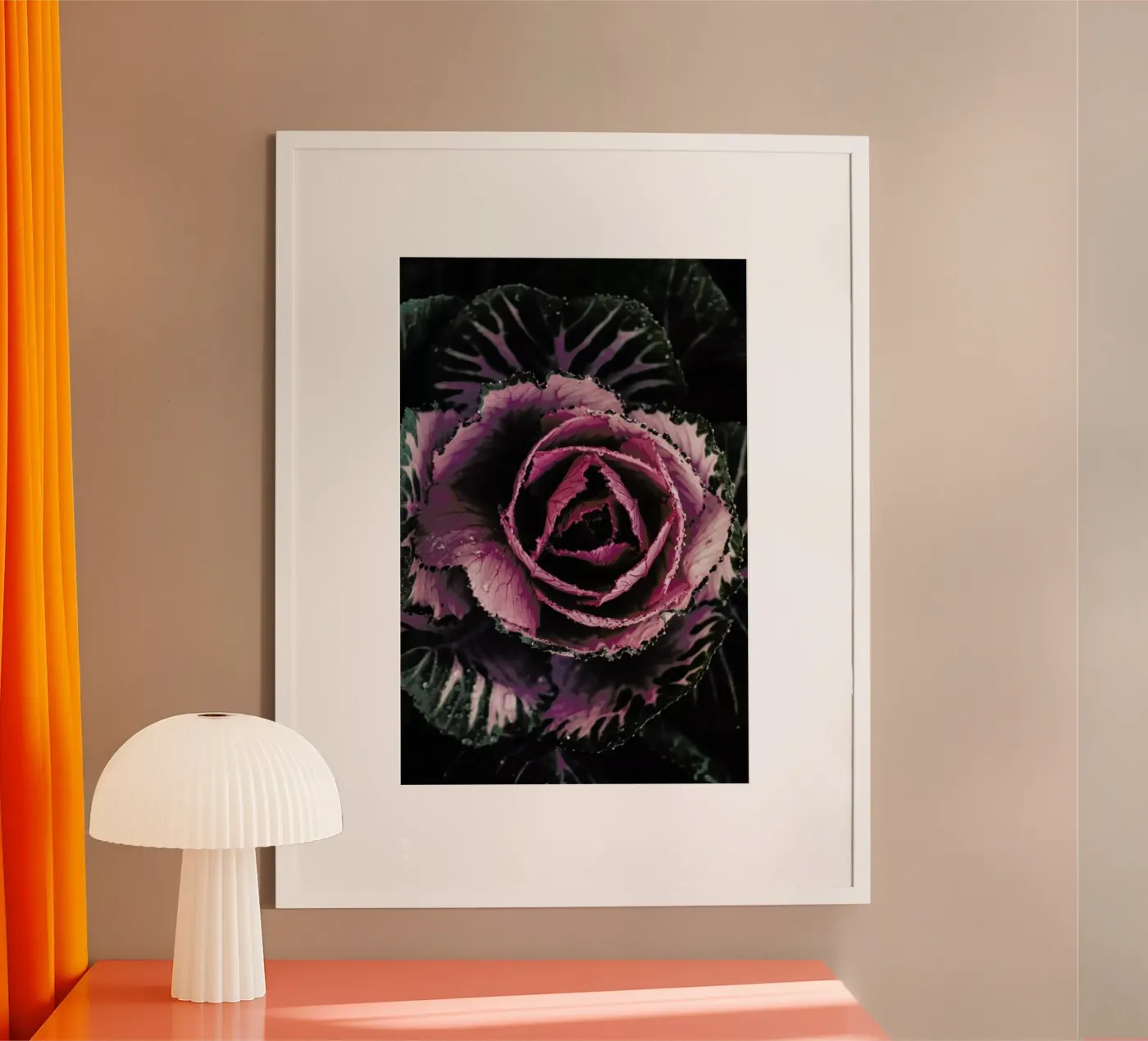 Pink Rosette poster de Ingrid Beddoes