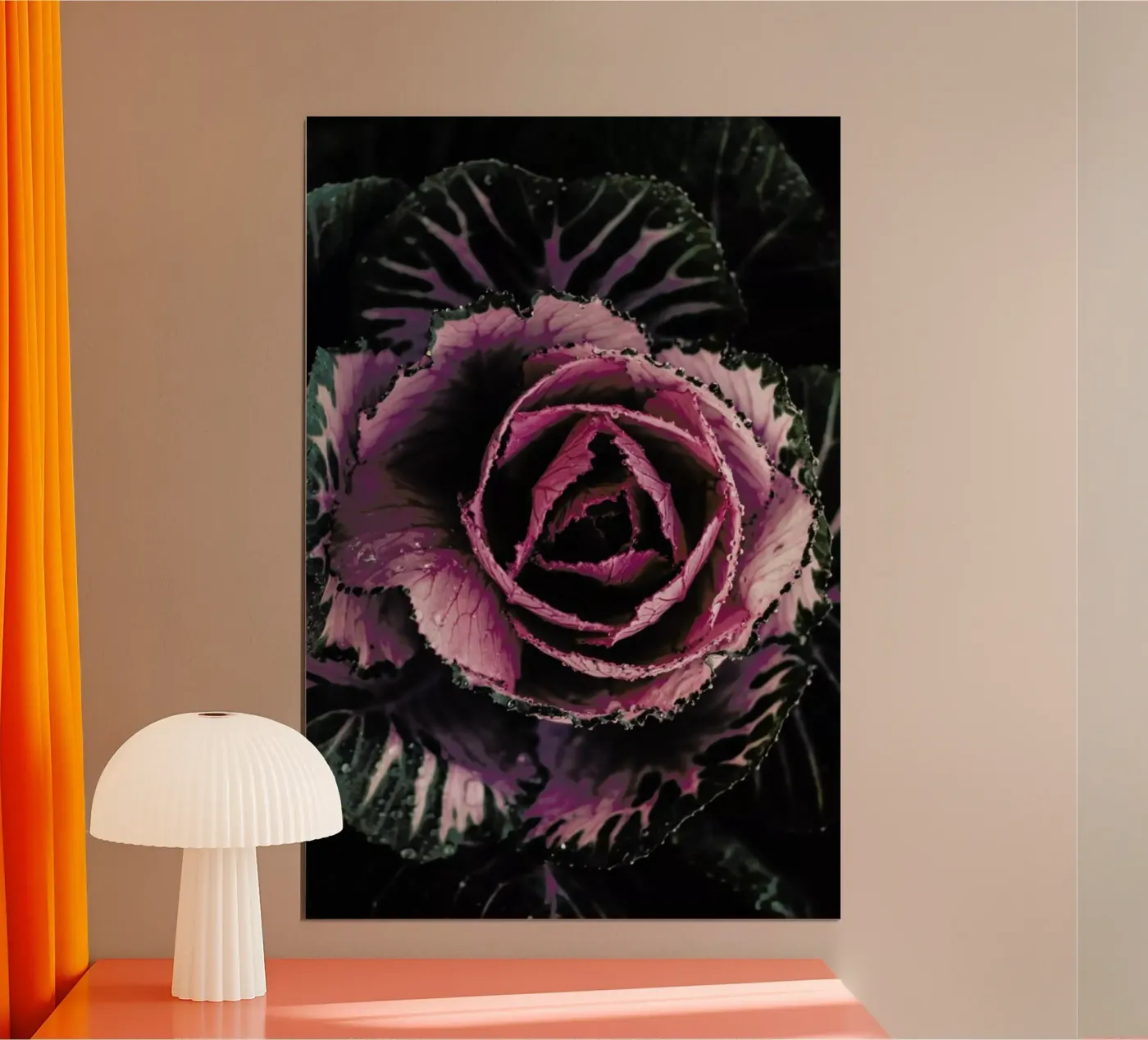 Pink Rosette poster da Ingrid Beddoes