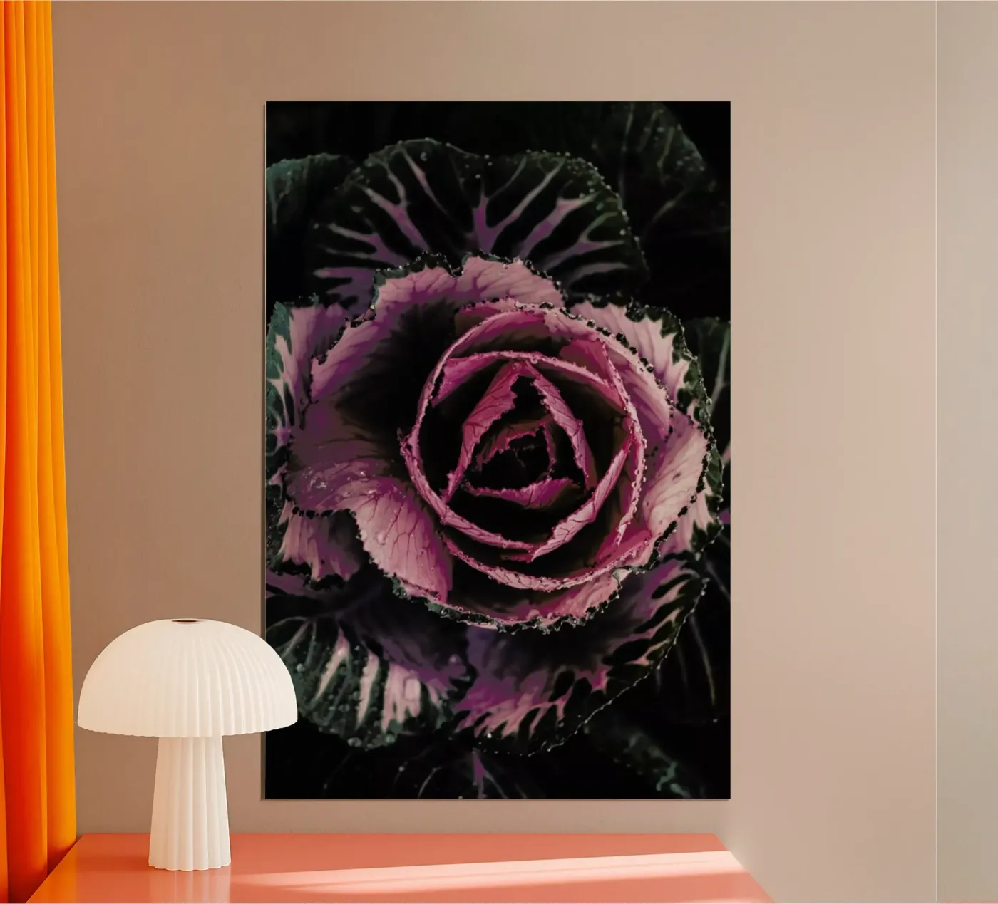 Pink Rosette poster de Ingrid Beddoes
