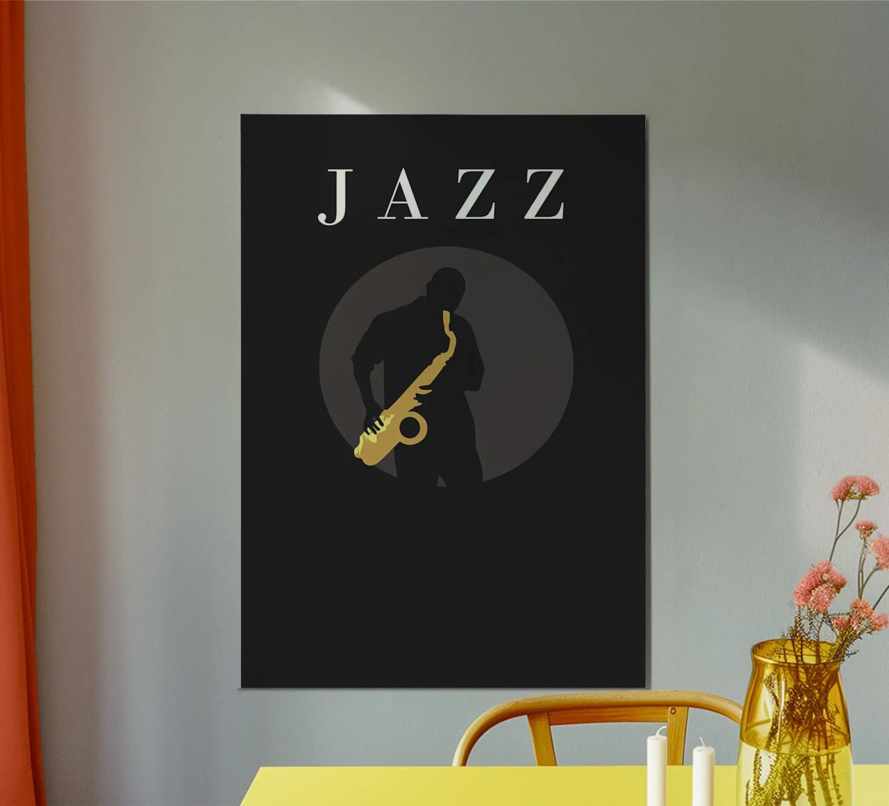 saxophon2 Poster von Book