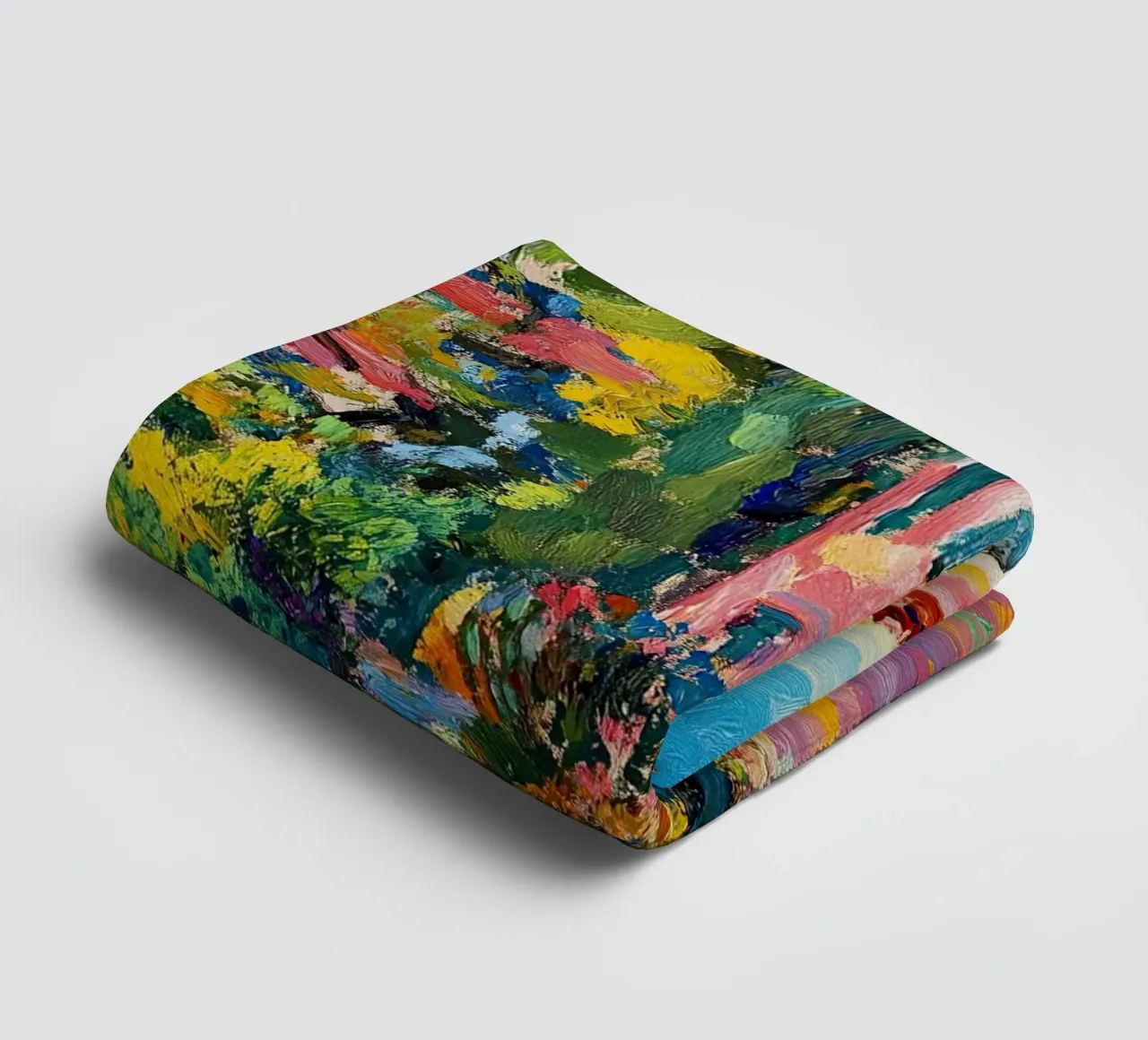 Sole impressionista asciugamano da bagno da Nikis Art Studio