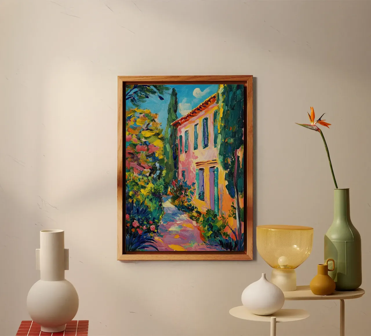 Sole impressionista alluminio dibond da Nikis Art Studio
