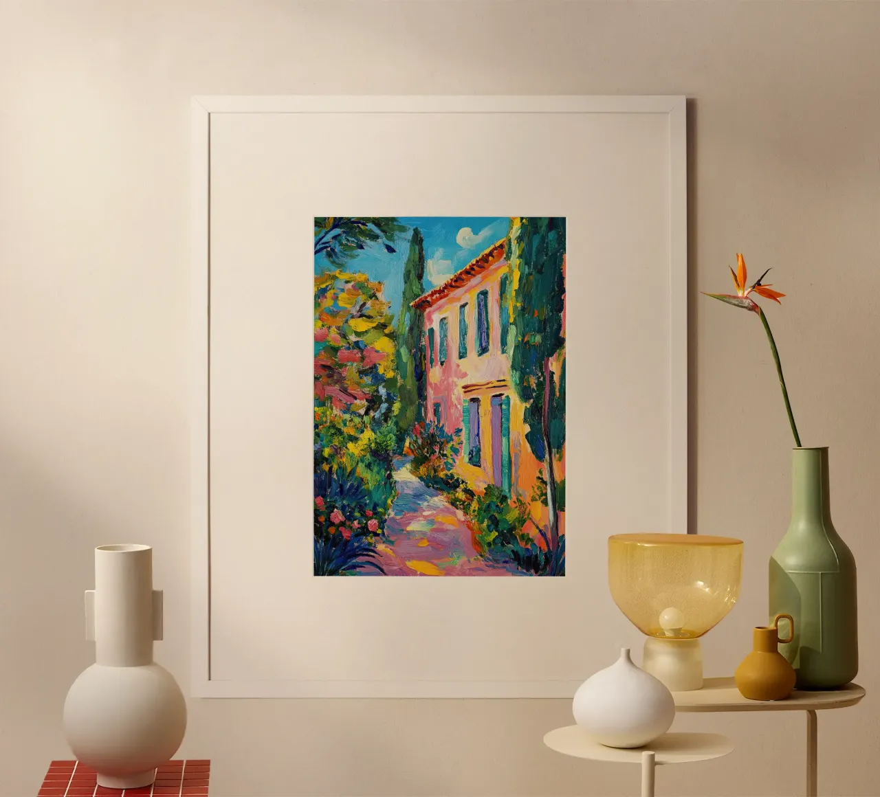 Sole impressionista poster da Nikis Art Studio