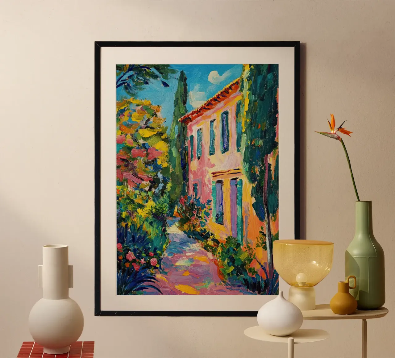 Sole impressionista poster da Nikis Art Studio
