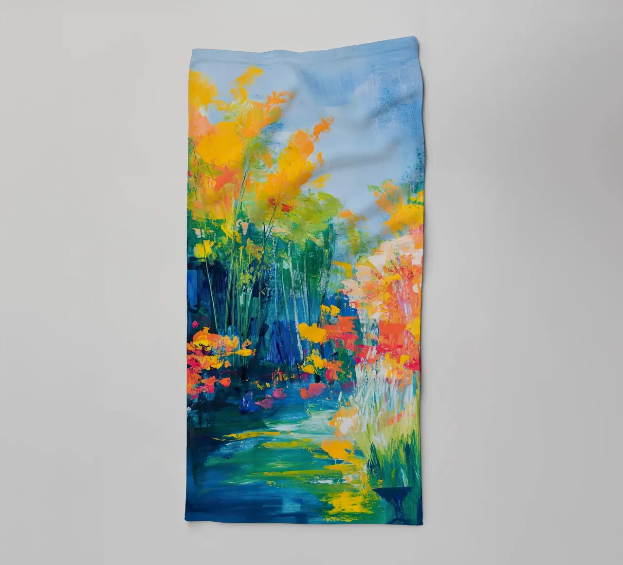 Magia colorata asciugamano da bagno da Nikis Art Studio