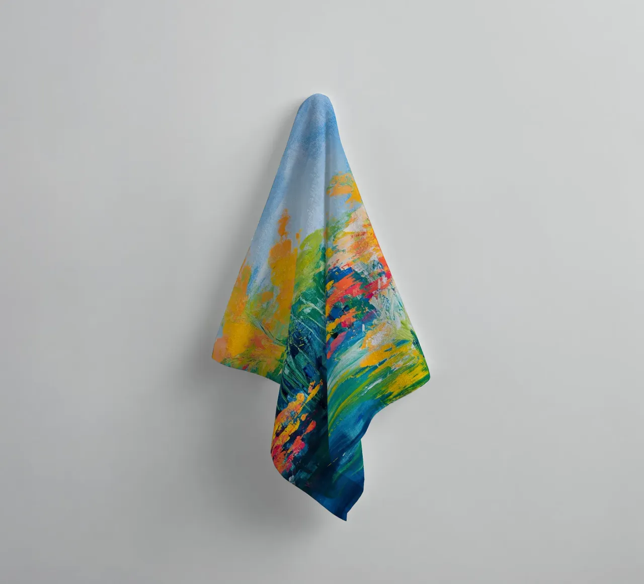 Magia colorata asciugamano da bagno da Nikis Art Studio