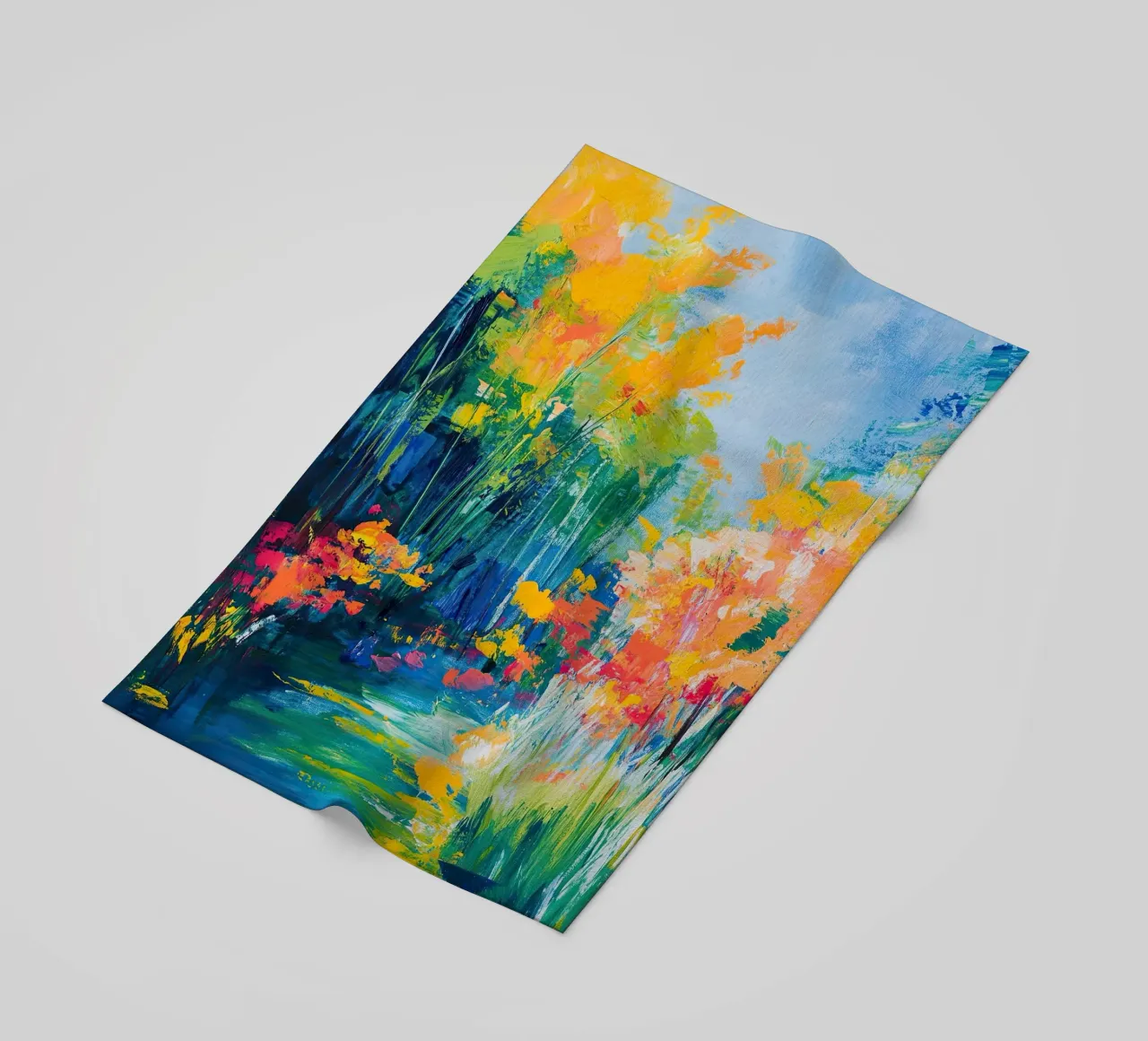 Magia colorata telo mare da Nikis Art Studio