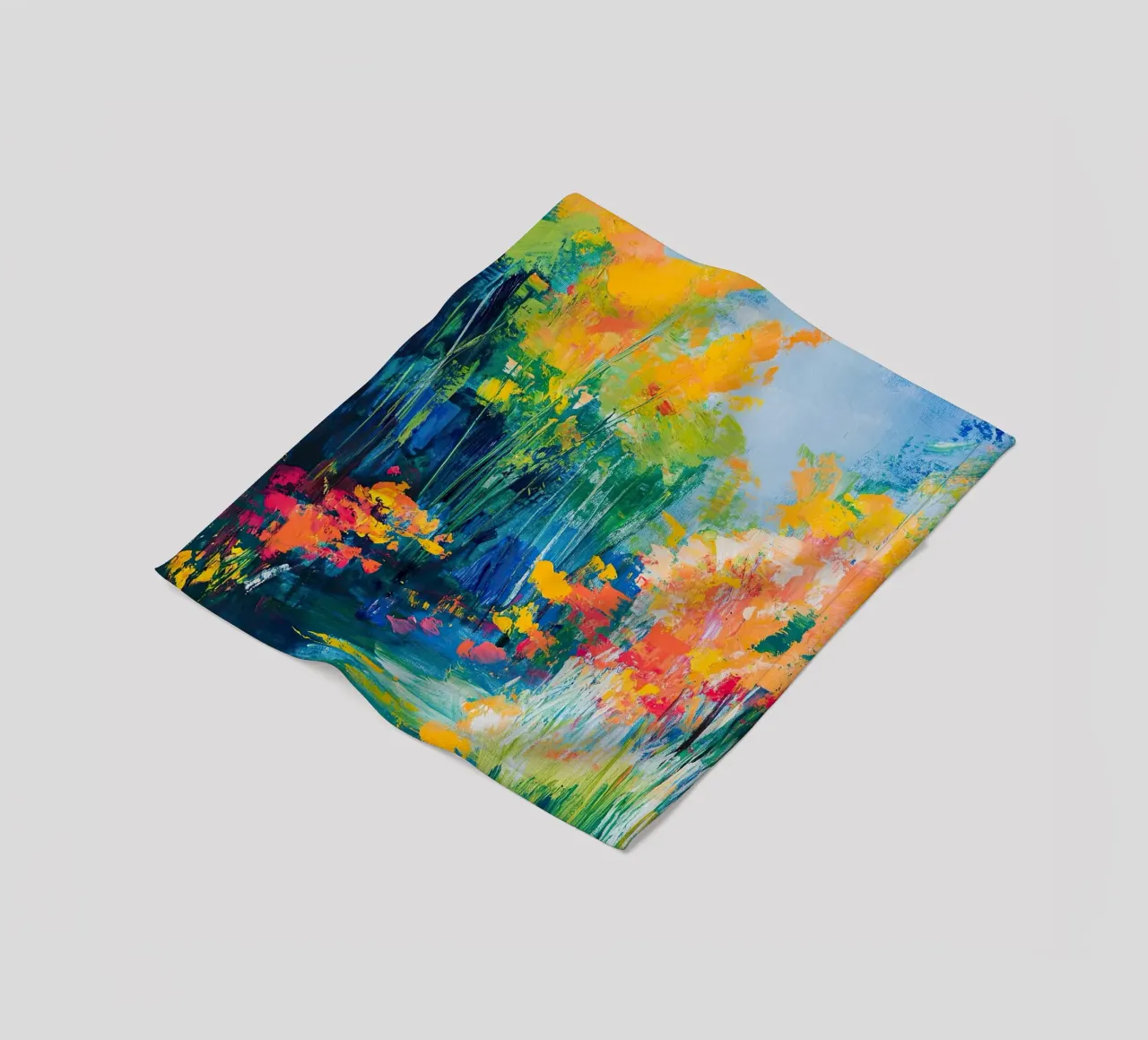 Magia colorata coperta in pile da Nikis Art Studio