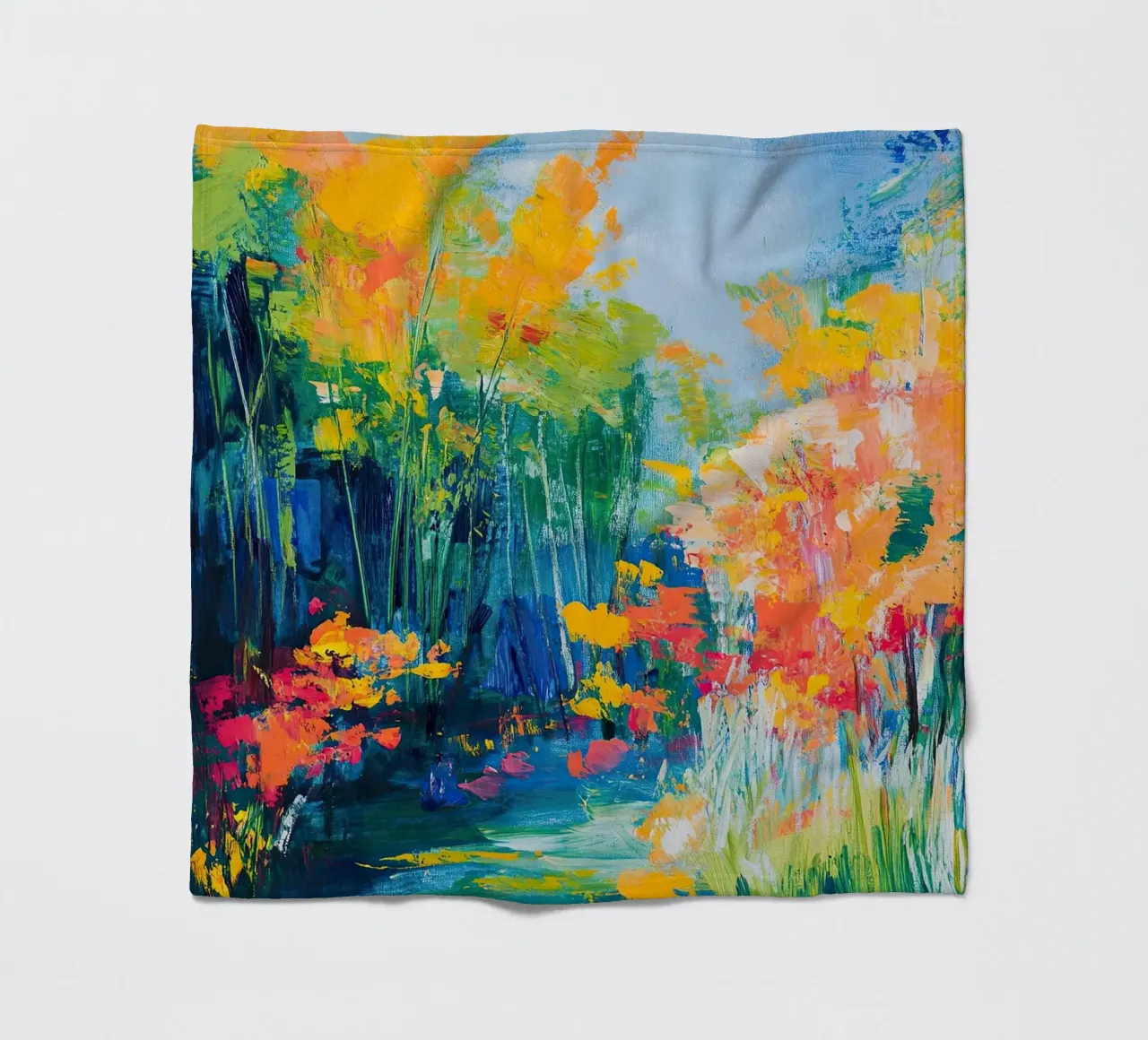 Magia colorata coperta in pile da Nikis Art Studio