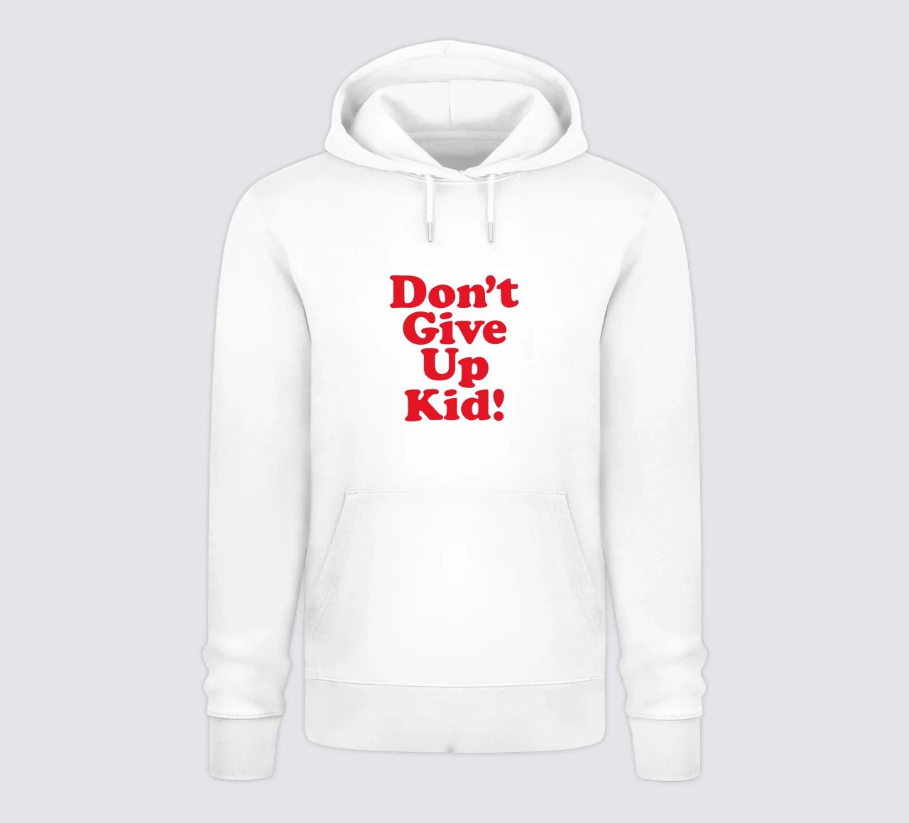 Non arrenderti ragazzo felpa con cappuccio da THE MOTIVATED TYPE