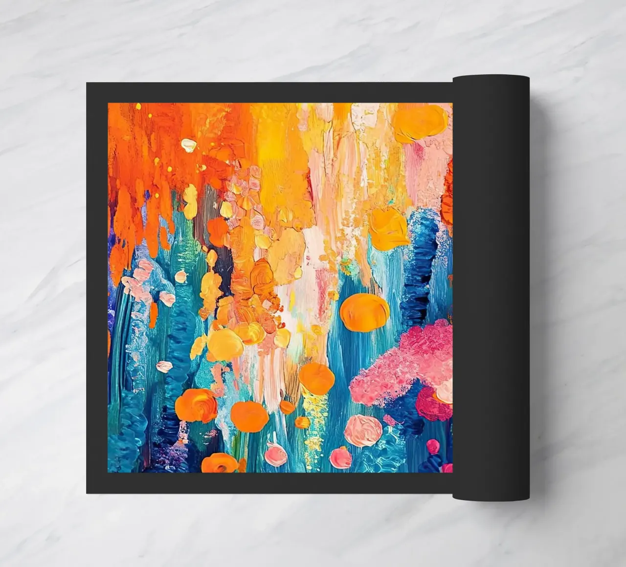 Profondità luminose zerbino da Nikis Art Studio