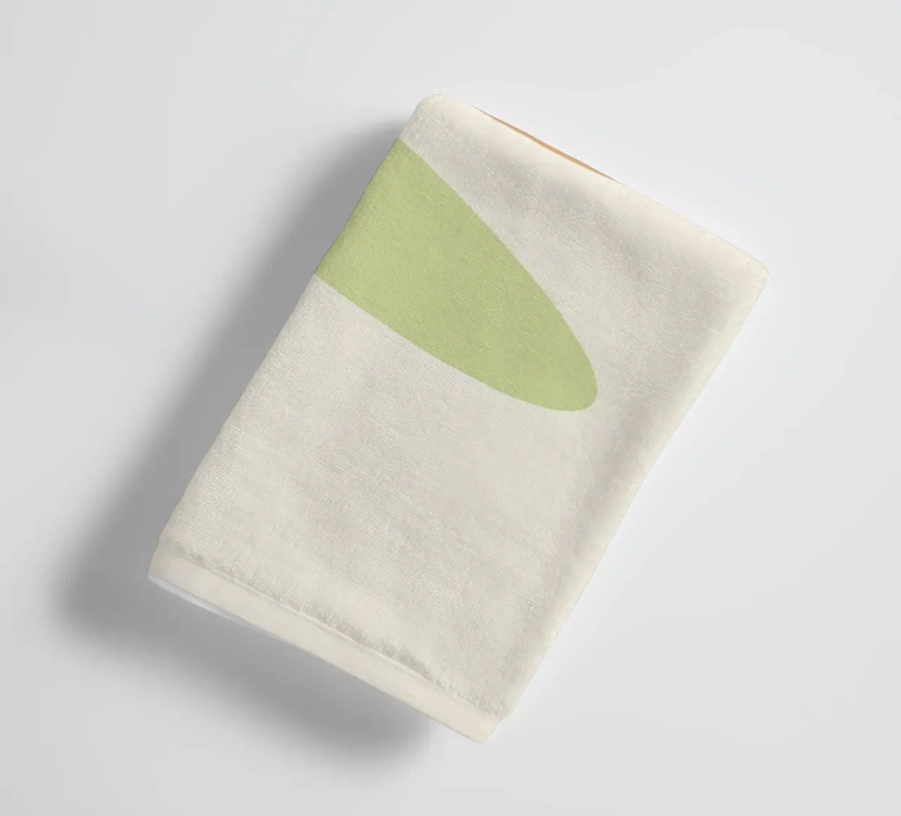 abstract minimalist shape towel by Book
